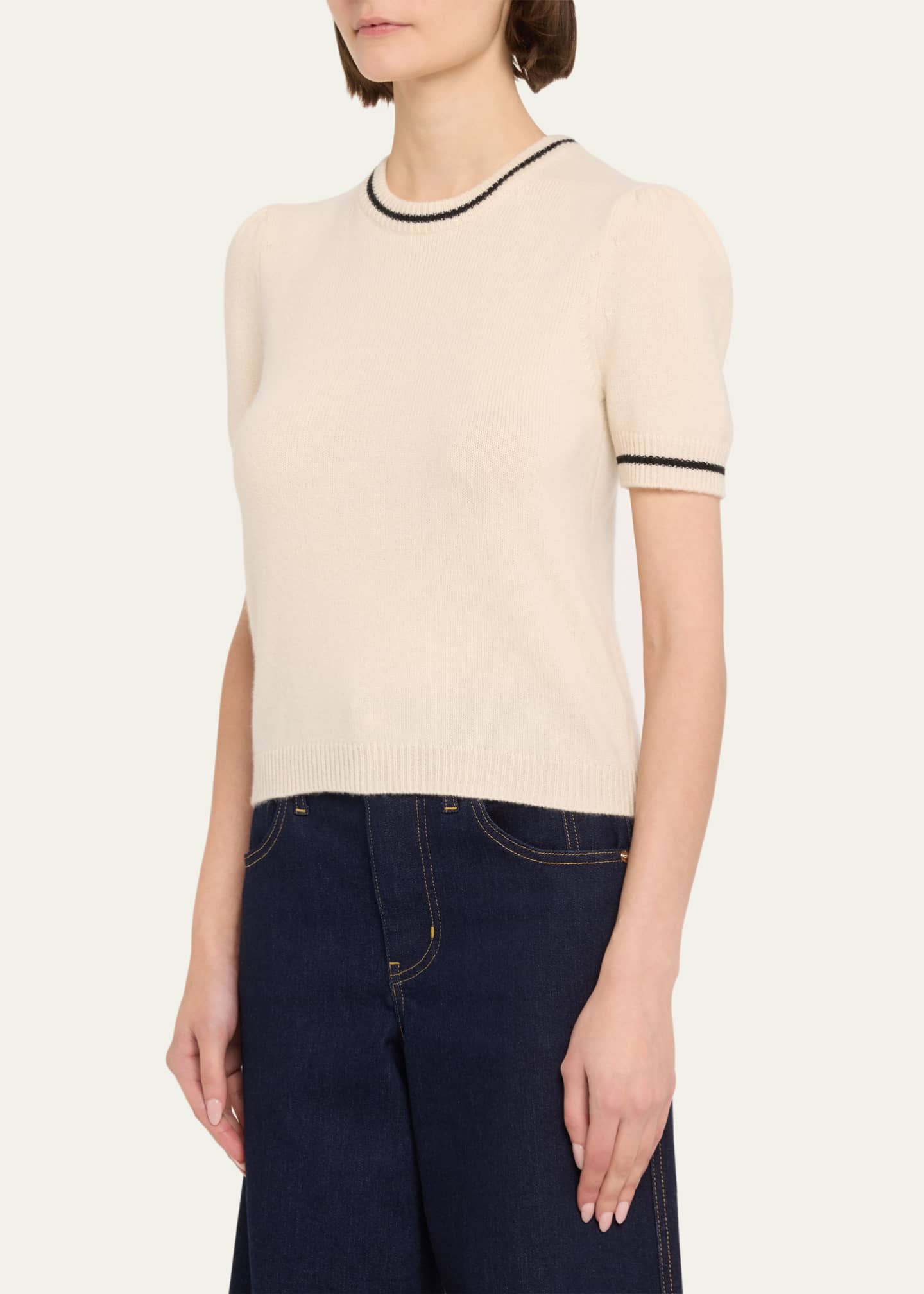 The Cashmere Gathered Sweater