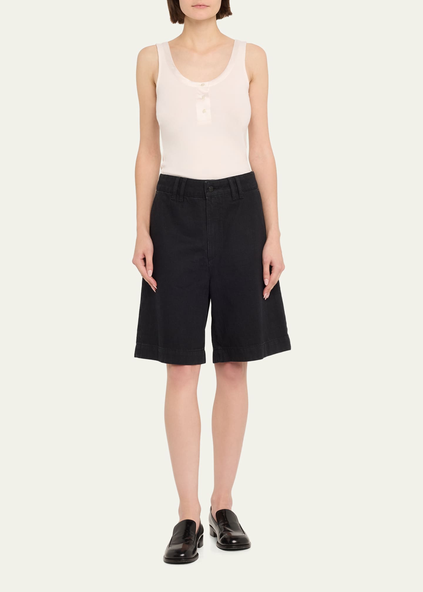The Satin Trim Tank Top