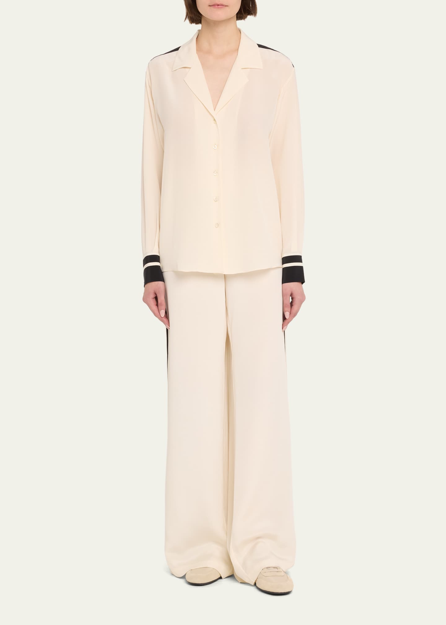 FRAME The Silk Pajama Pants Image 2 of 5