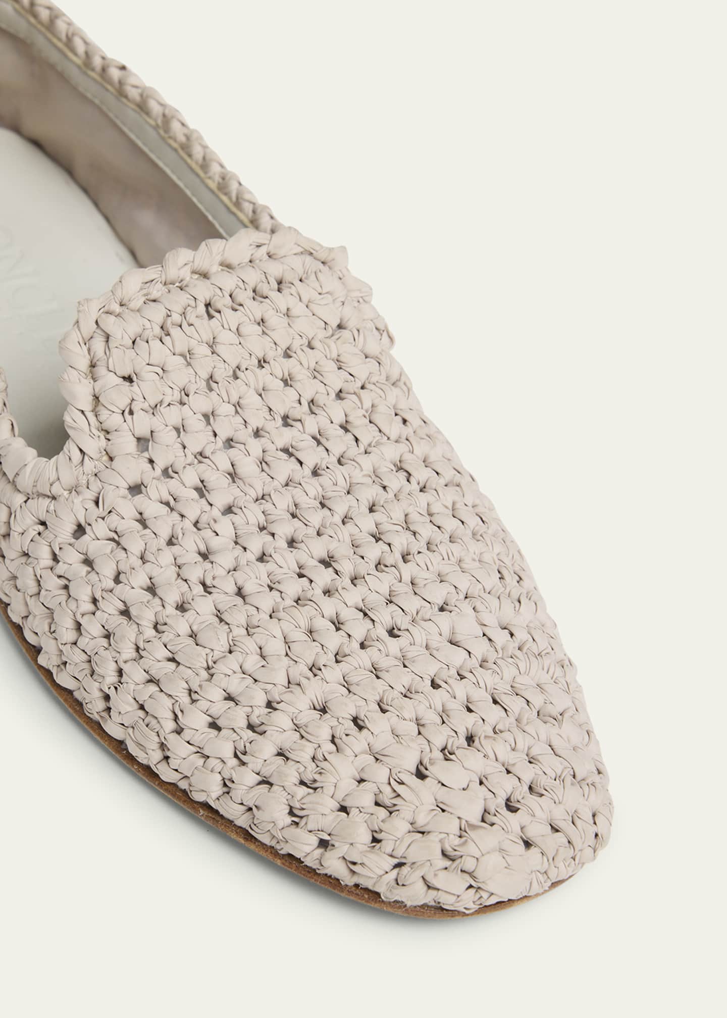 Moncler Woven Leather Loafers Image 5 of 6