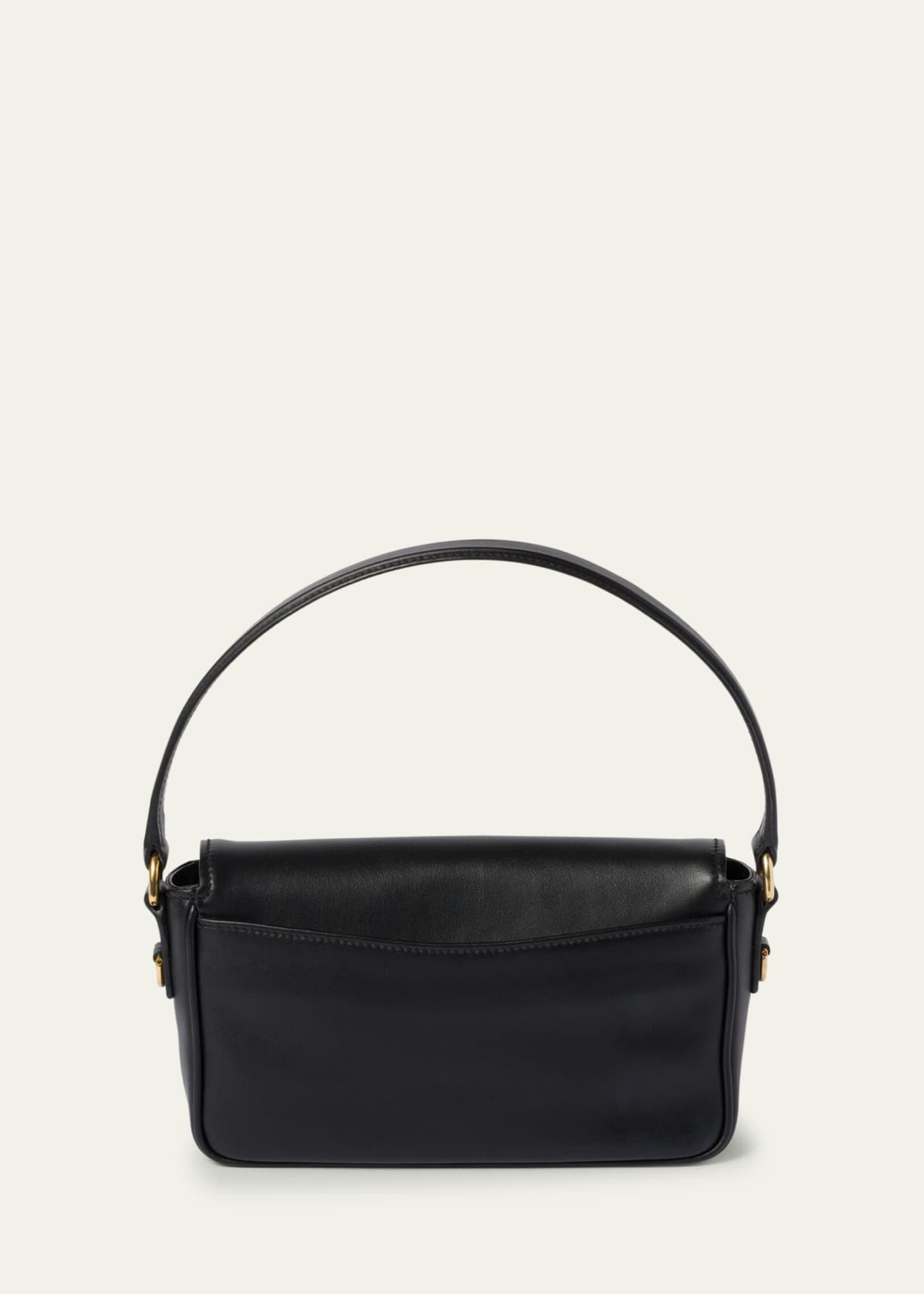 Miu Miu Penny Flap Leather Shoulder Bag Image 3 of 4