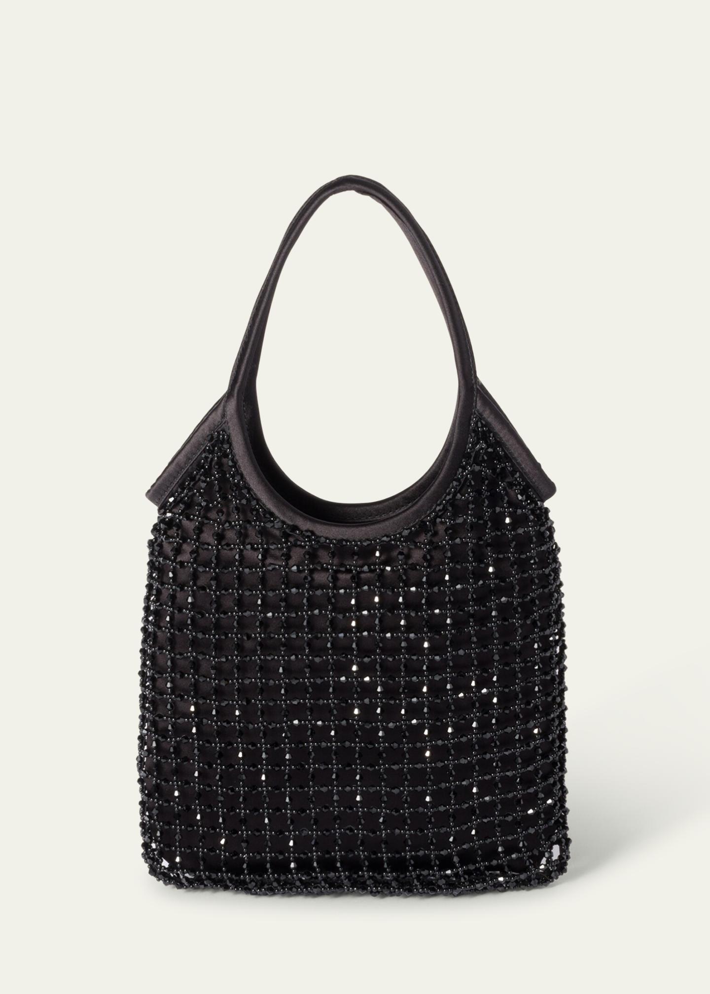 Miu Miu Ivy Beaded Duchesse Top-Handle Bag - Bergdorf Goodman