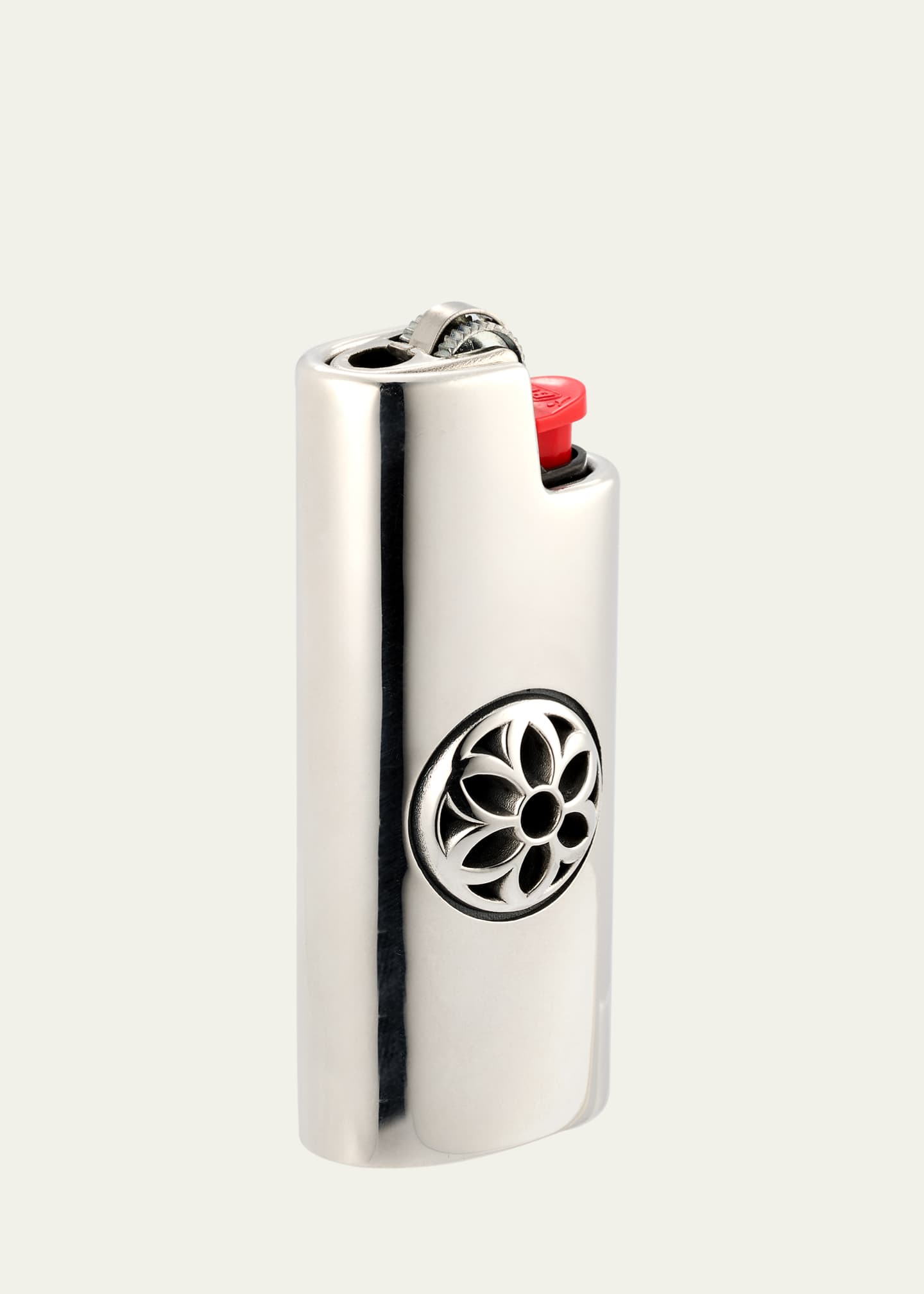 GOOD ART HLYWD Men's Mini Sterling Silver Rosette Lighter Holder Image 1 of 4