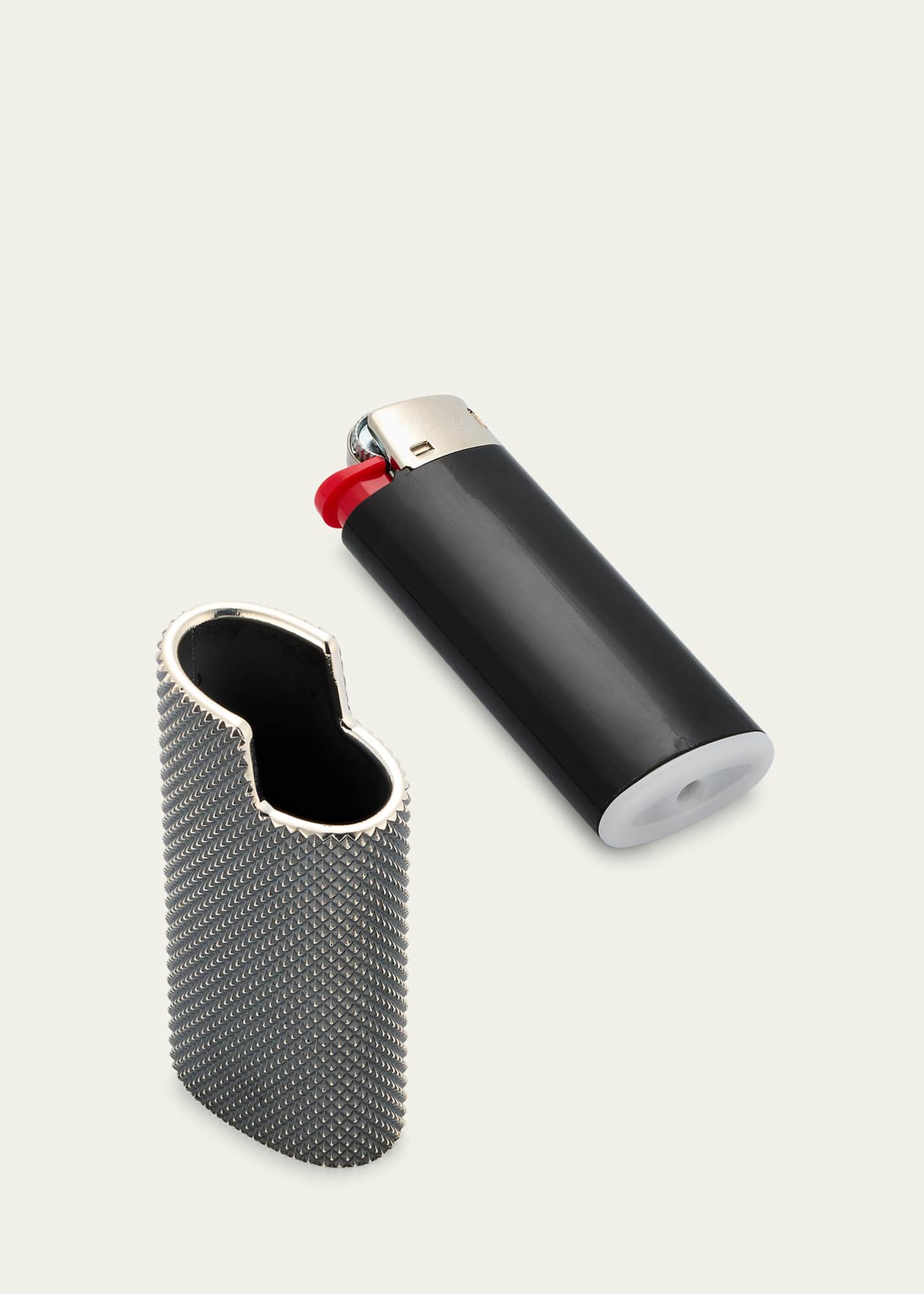 GOOD ART HLYWD Men's Mini Sterling Silver Goosebumps Lighter Holder Image 4 of 4