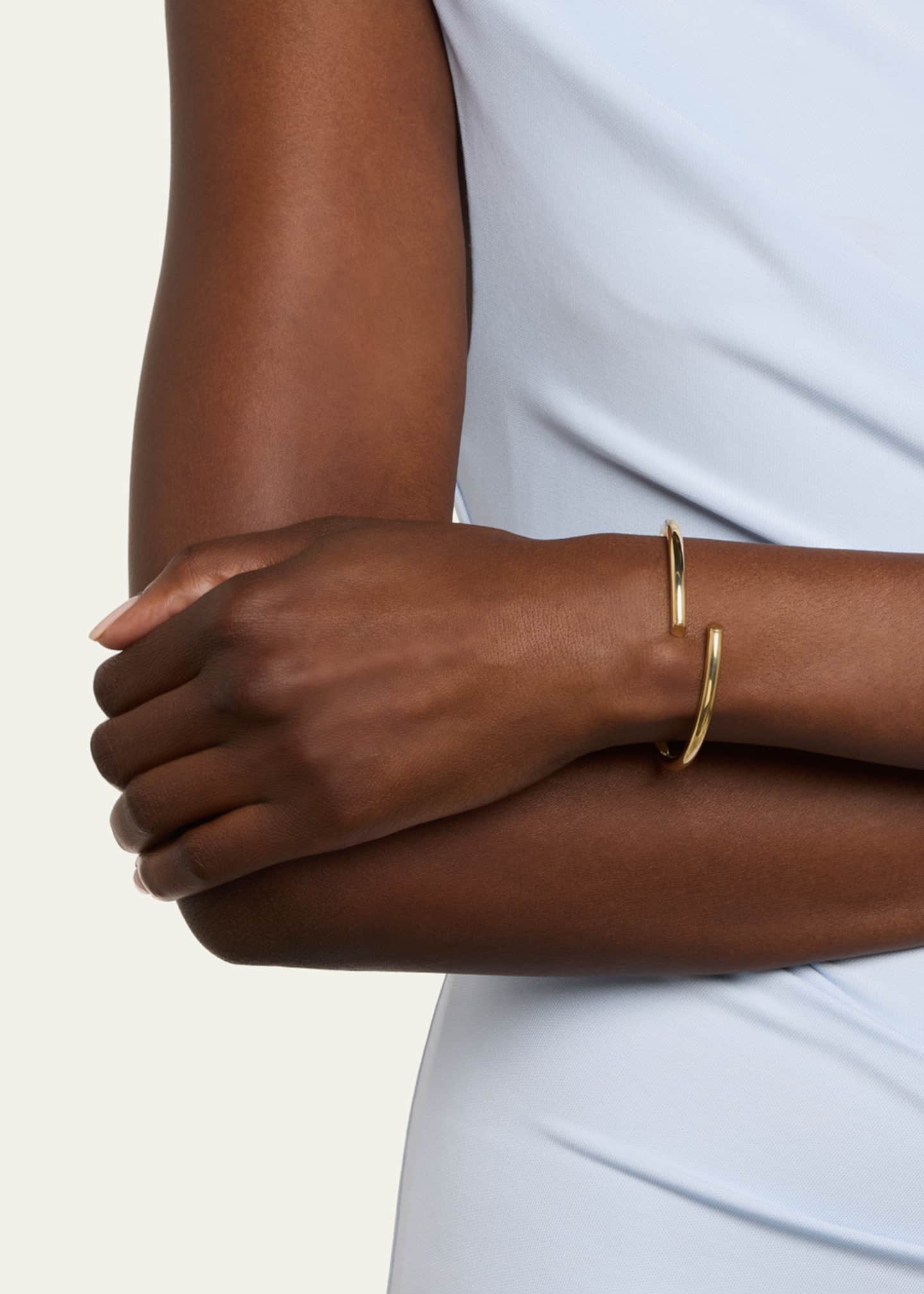 Lana Skinny Layered Echo Hollow Bangle Bracelet Image 2 of 4