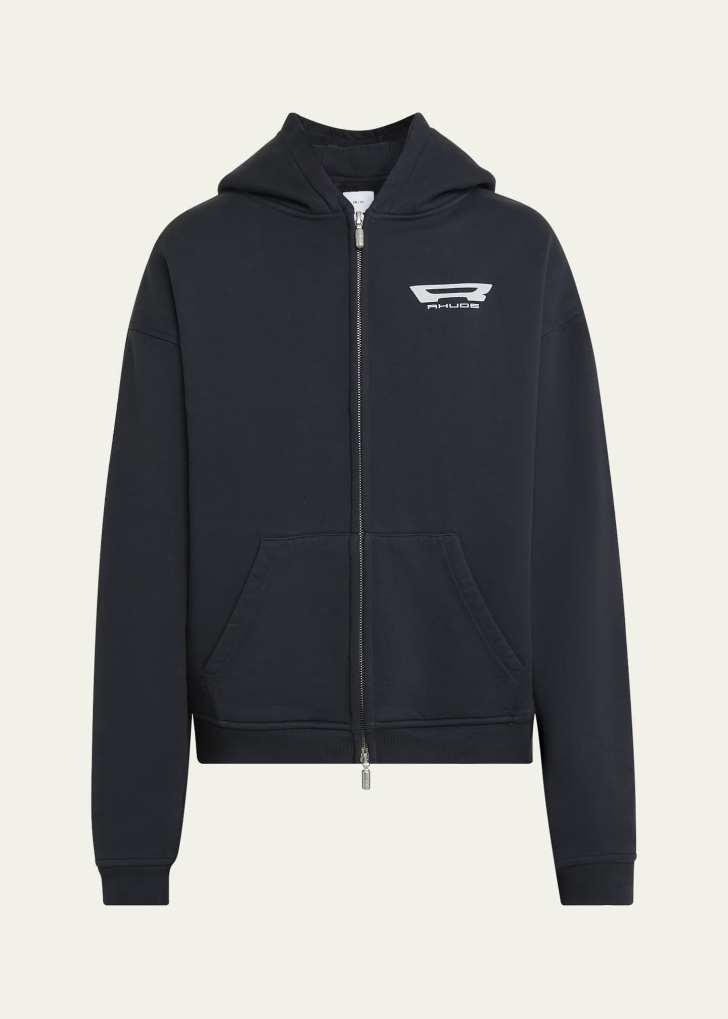 Rhude Men's Campiones Terry Zip Hoodie Image 1 of 5