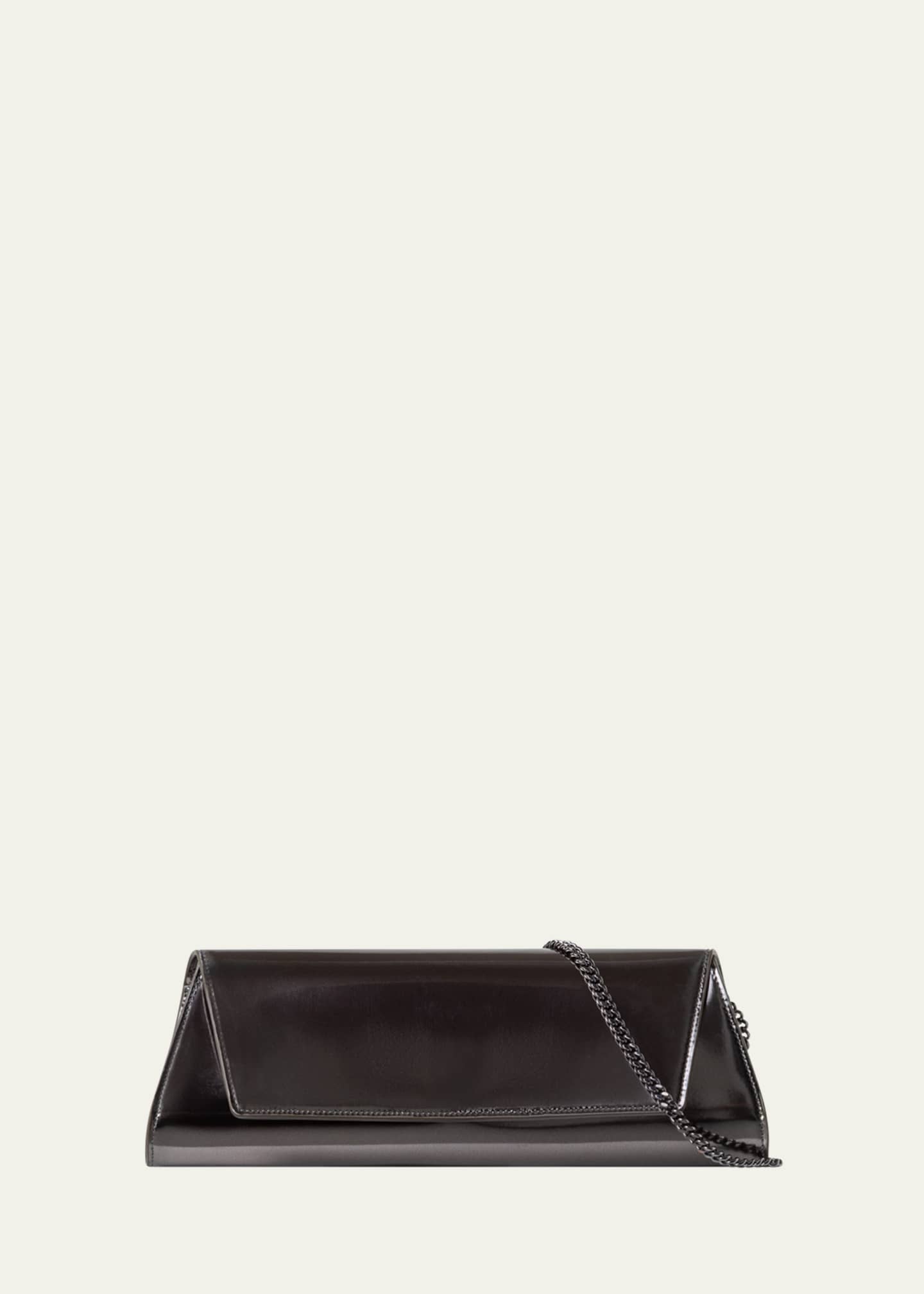 Akris Anouk Mirrored Leather Small Clutch Bag Image 1 of 5