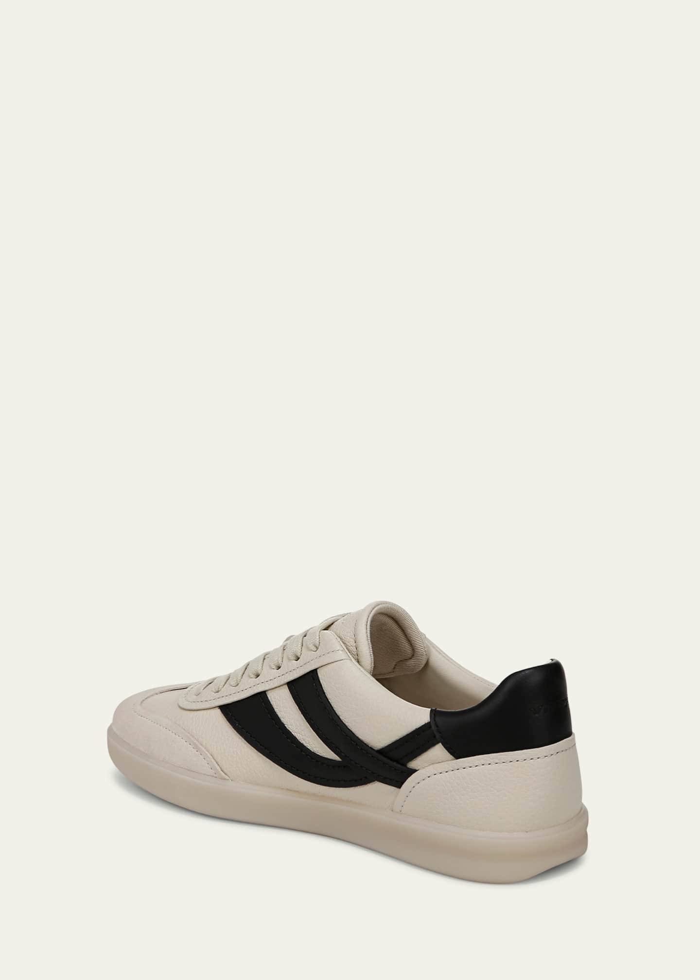 Vince Oasis Leather Low-Top Sneakers Image 3 of 4