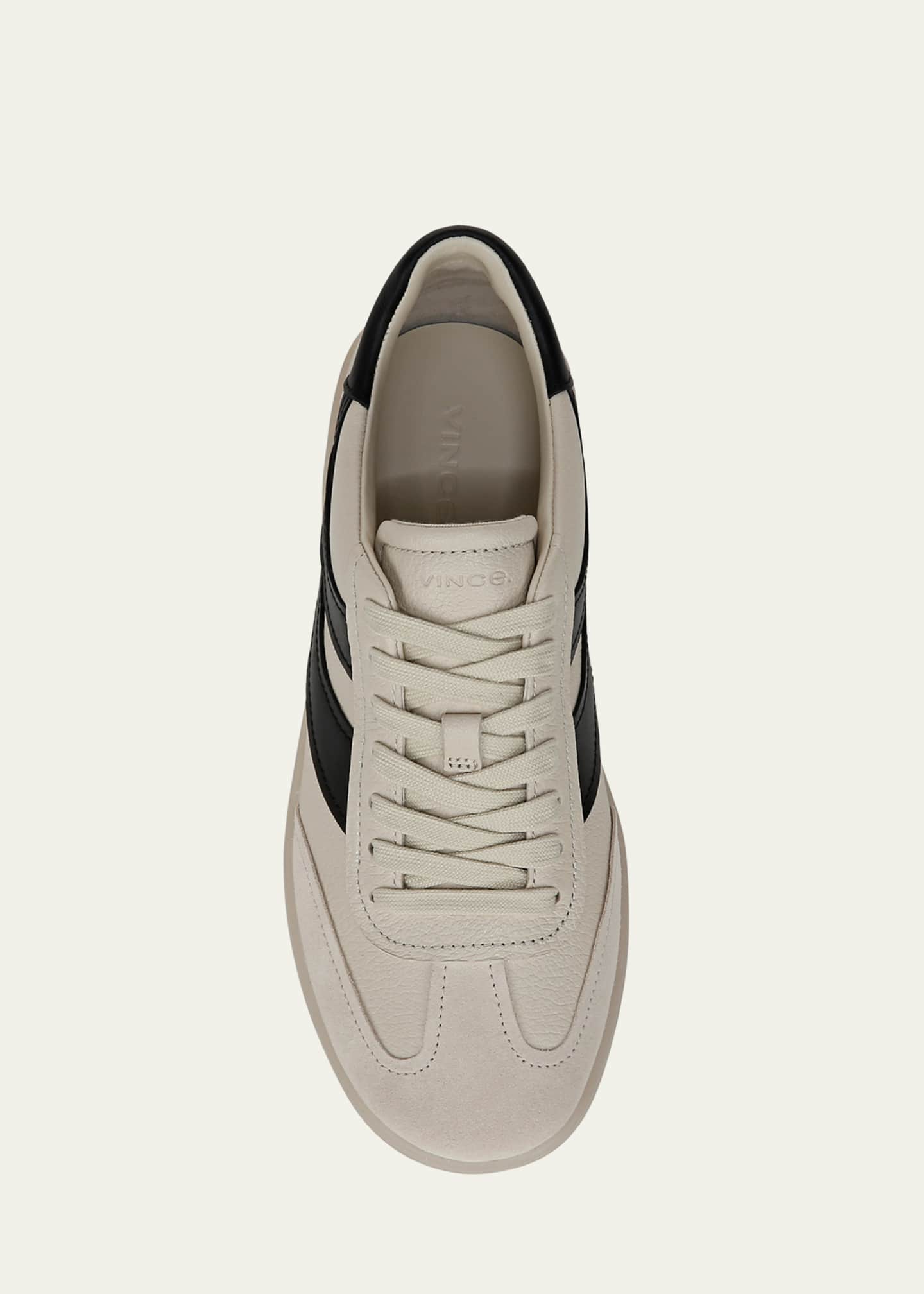Vince Oasis Leather Low-Top Sneakers Image 4 of 4
