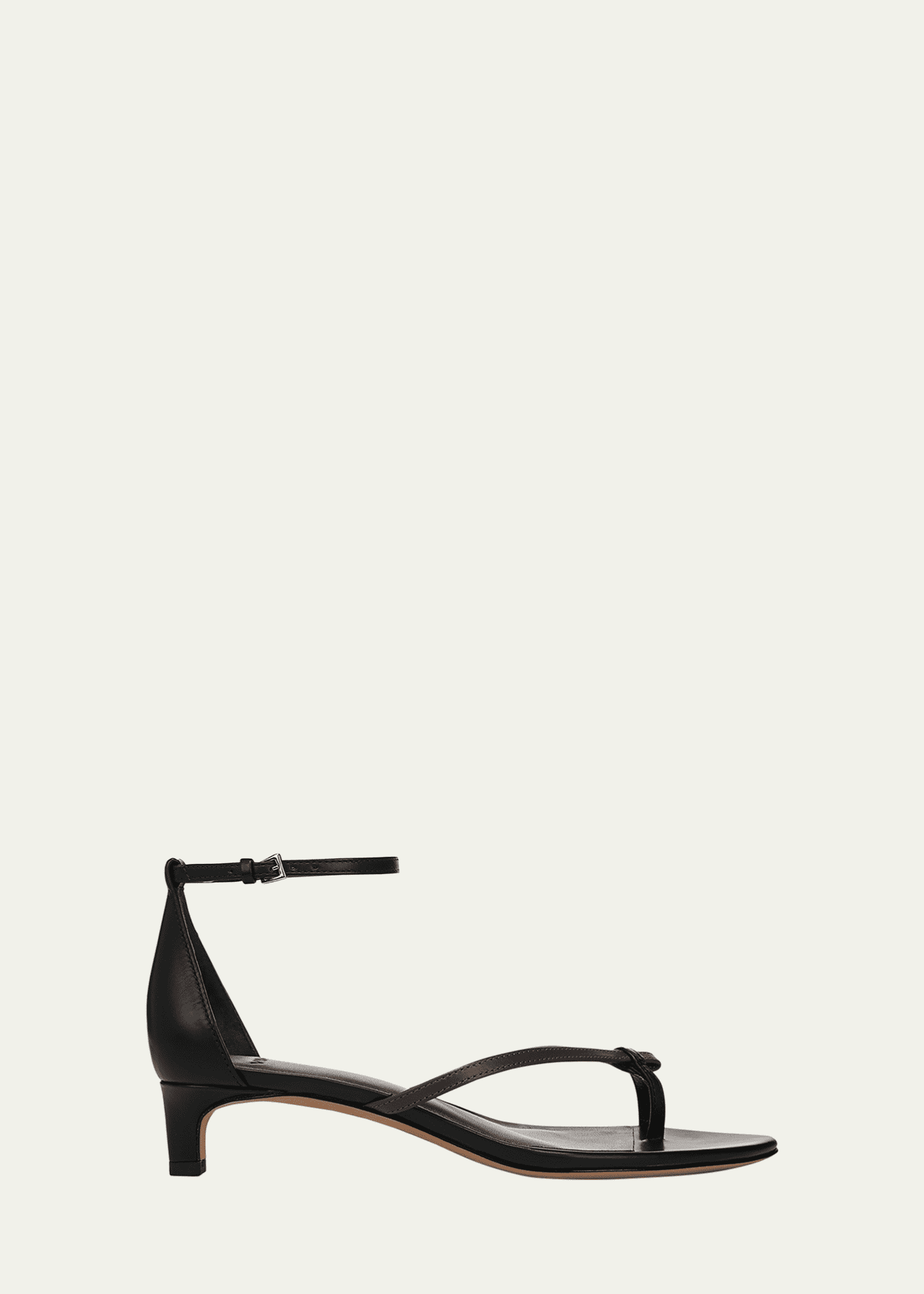 Vince Siri Bicolor Leather Kitten Sandals Image 1 of 4