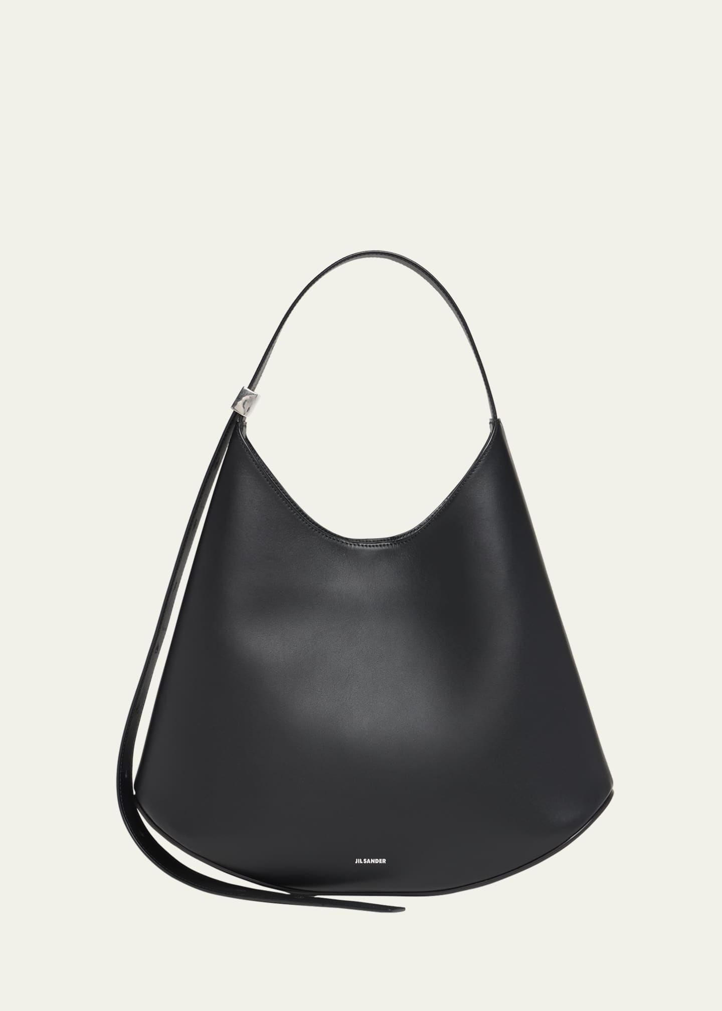 Jil Sander Eldorado Medium Calfskin Hobo Bag Image 1 of 5