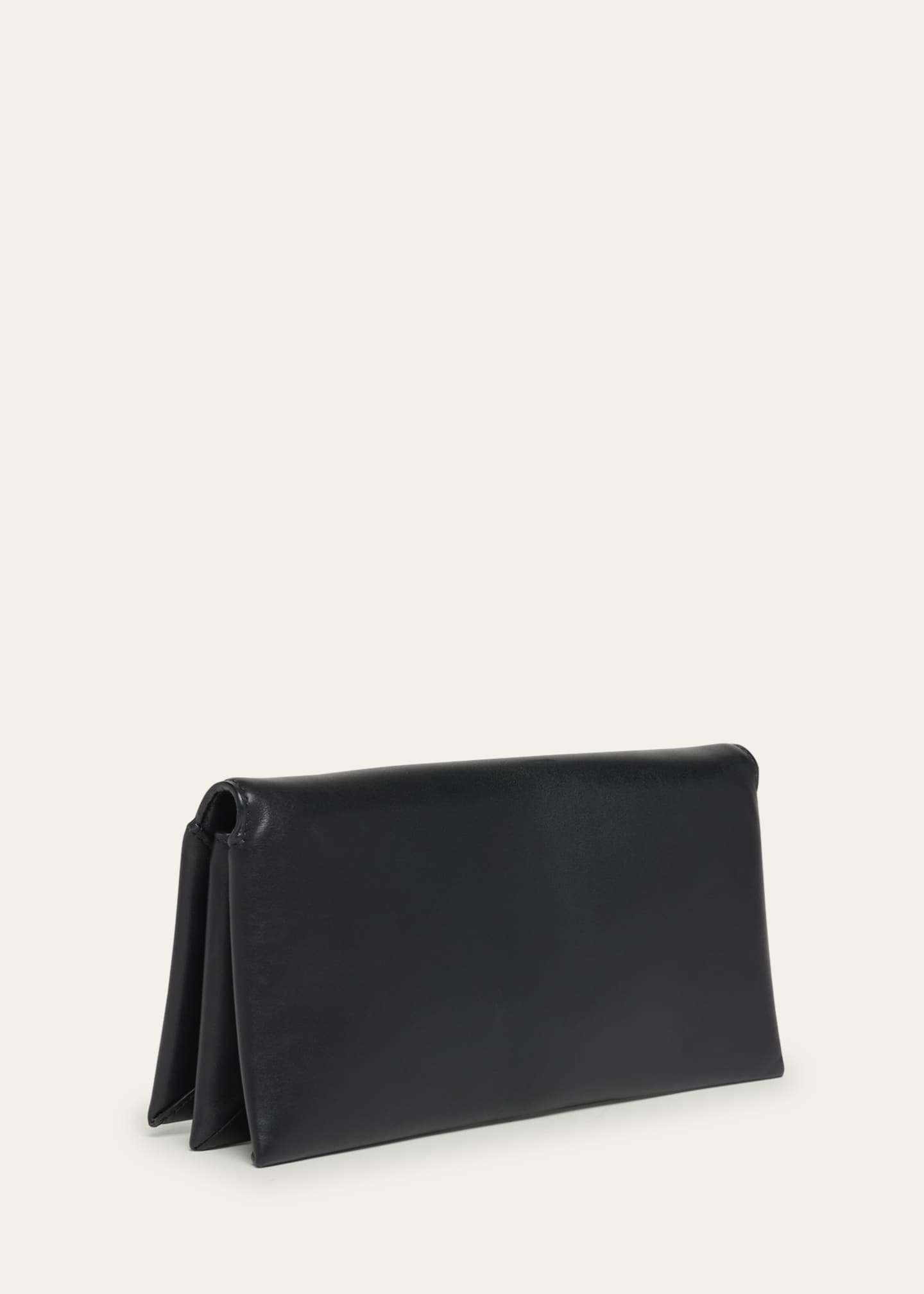 Jil Sander Carnet Flap Calfskin Shoulder Bag Image 3 of 5