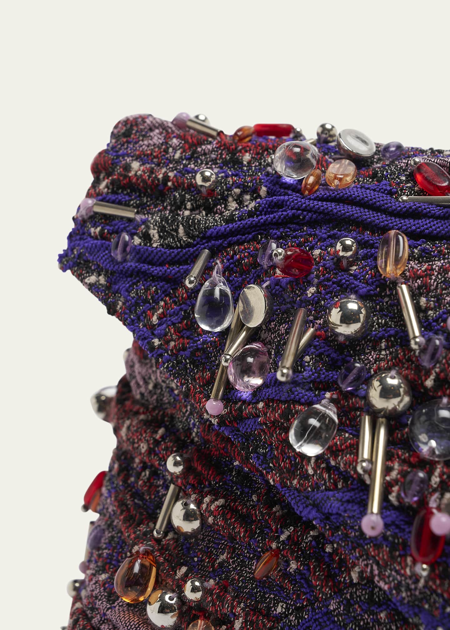 Dries Van Noten Embellished Envelope Flap Clutch Bag Image 6 of 6