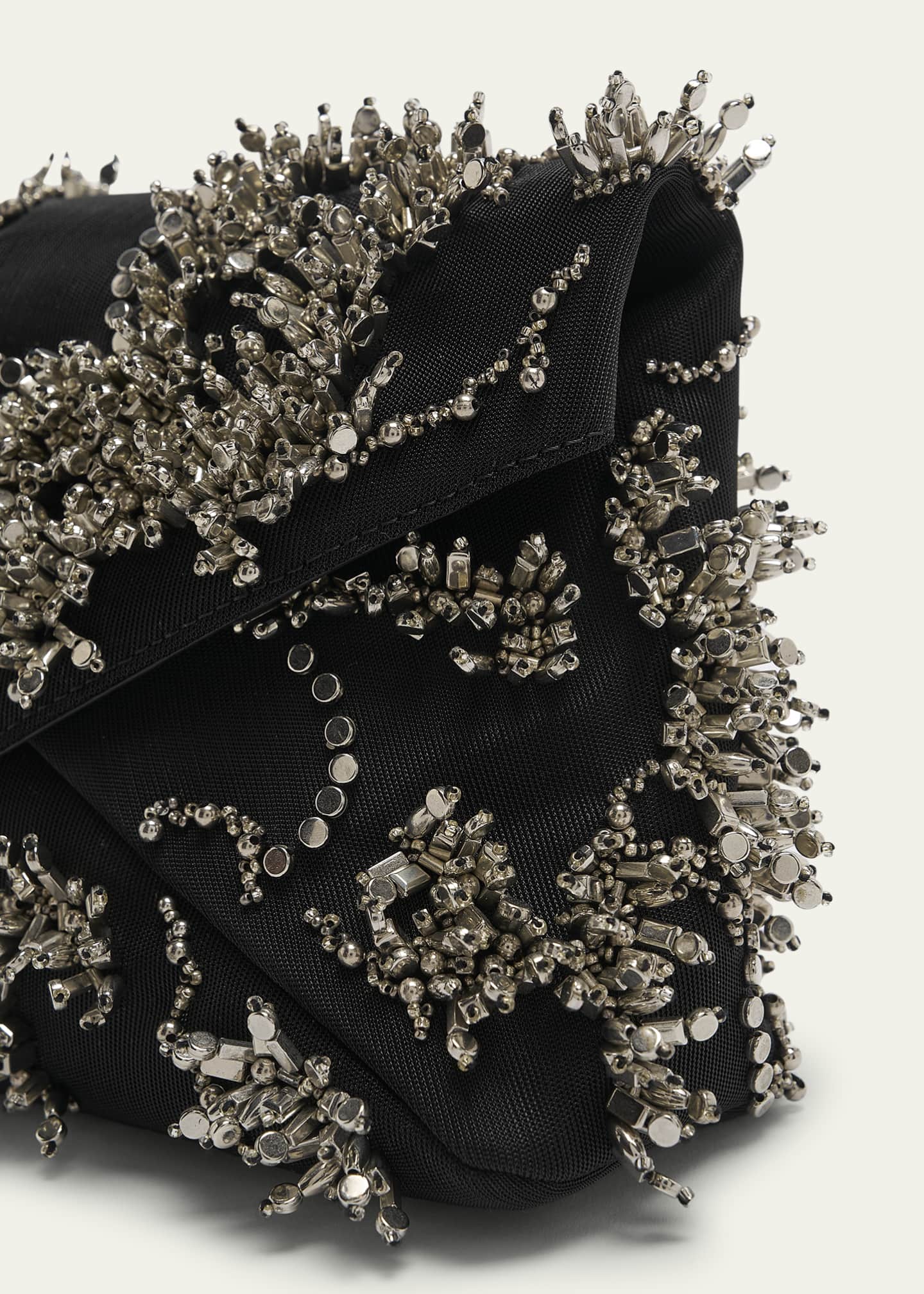 Dries Van Noten Beaded Envelope Flap Clutch Bag Image 6 of 6
