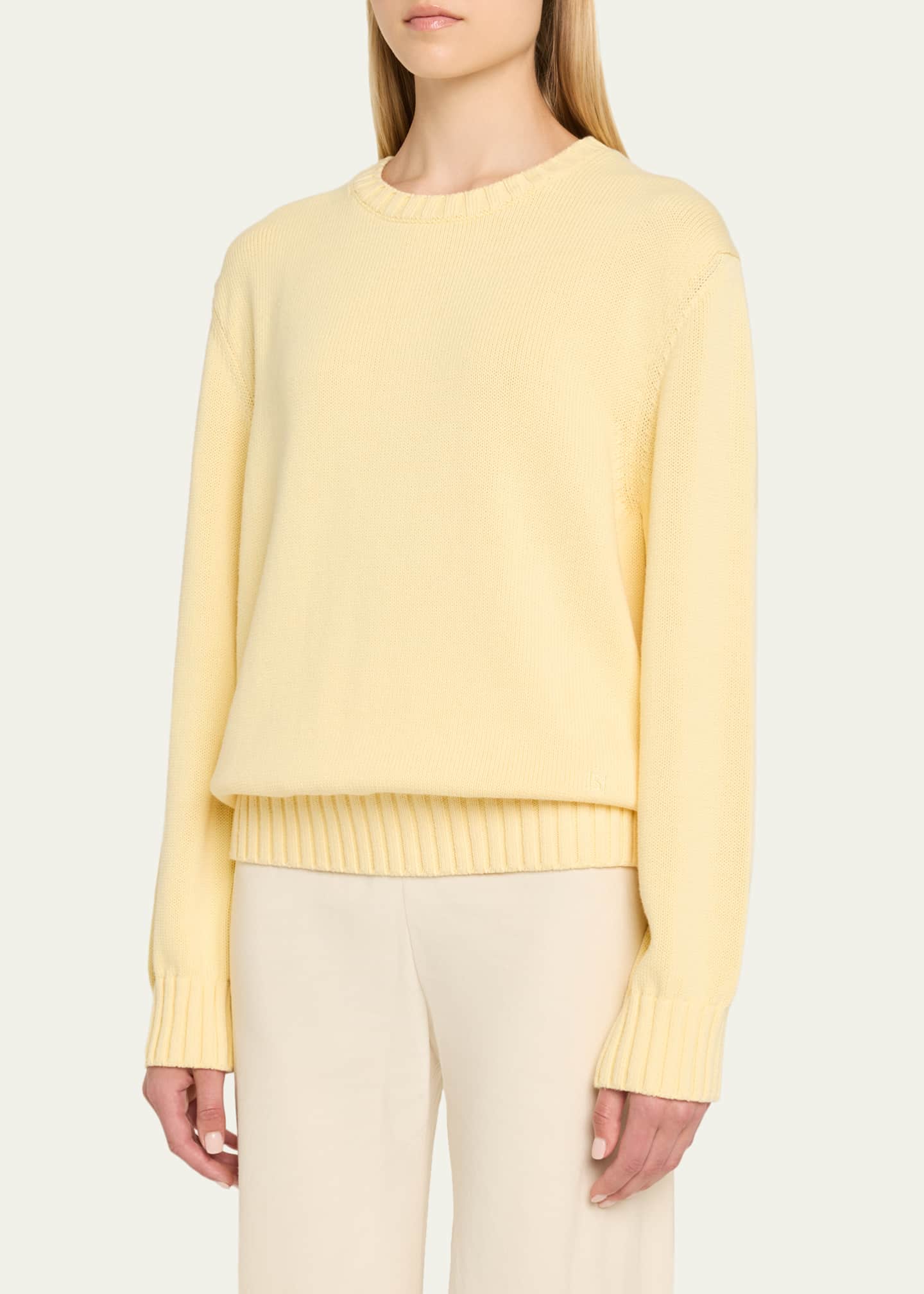 HIGH SPORT Jordan Cotton Crewneck Sweater Image 4 of 5