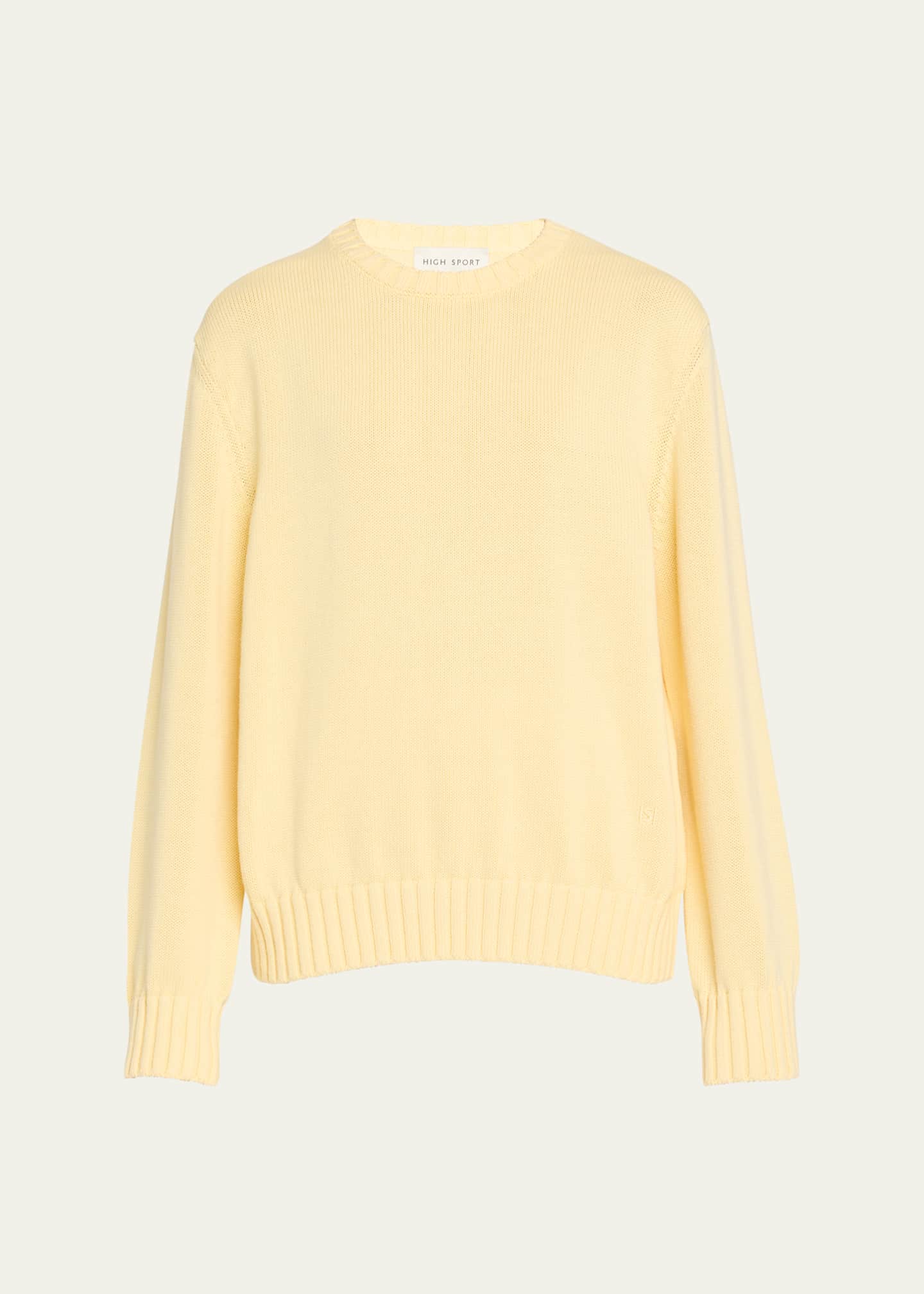 HIGH SPORT Jordan Cotton Crewneck Sweater Image 1 of 5