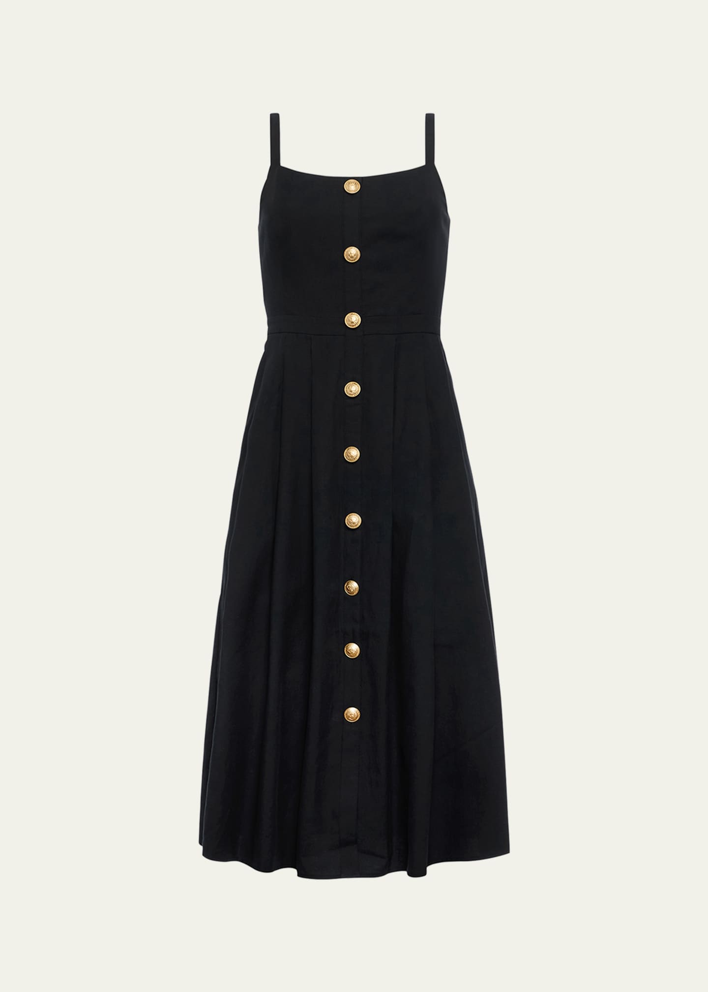 L'Agence Esmeralda Sleeveless Midi Dress Image 1 of 4