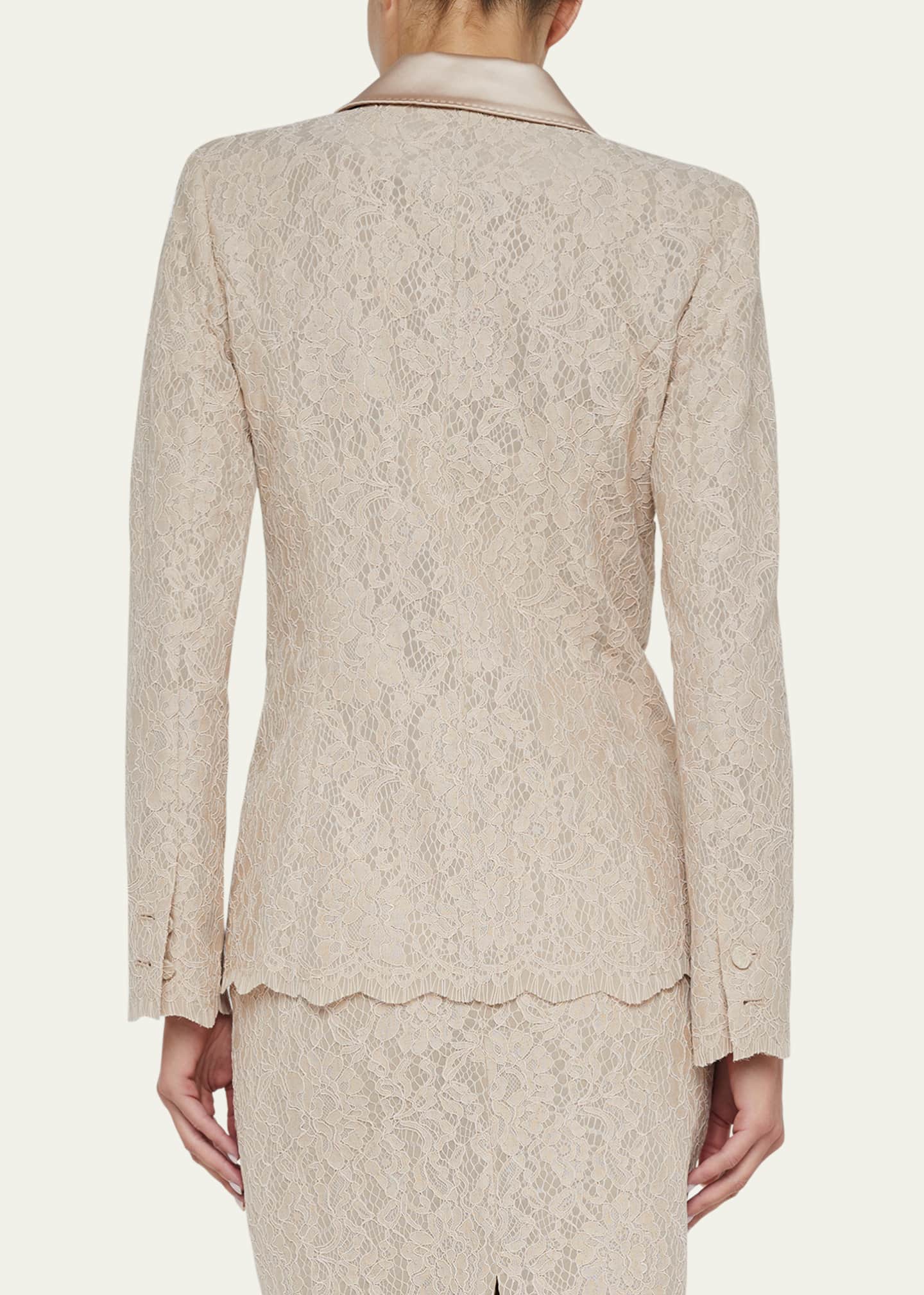 L'Agence Clementine Lace Blazer Image 3 of 4