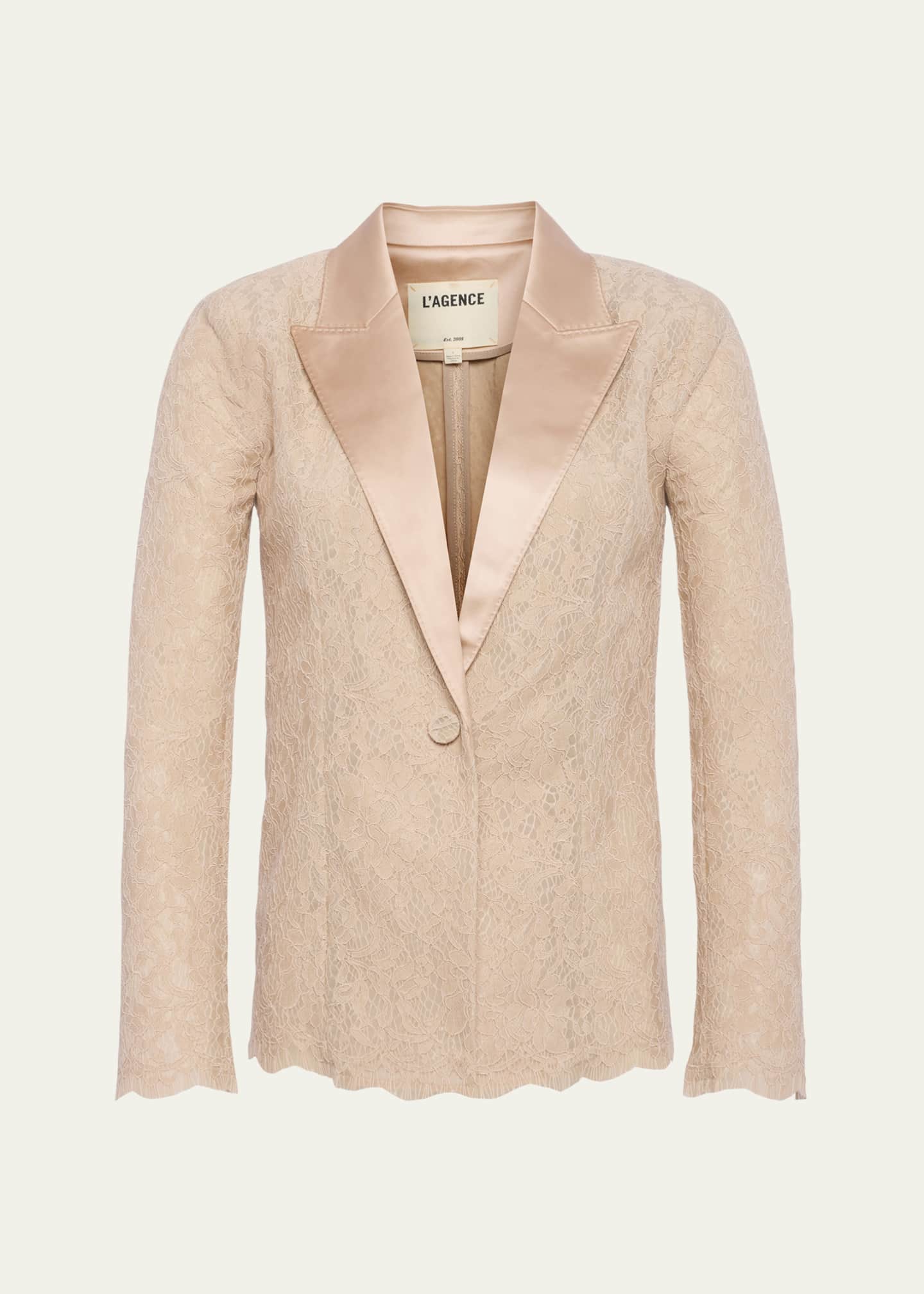 L'Agence Clementine Lace Blazer Image 1 of 4