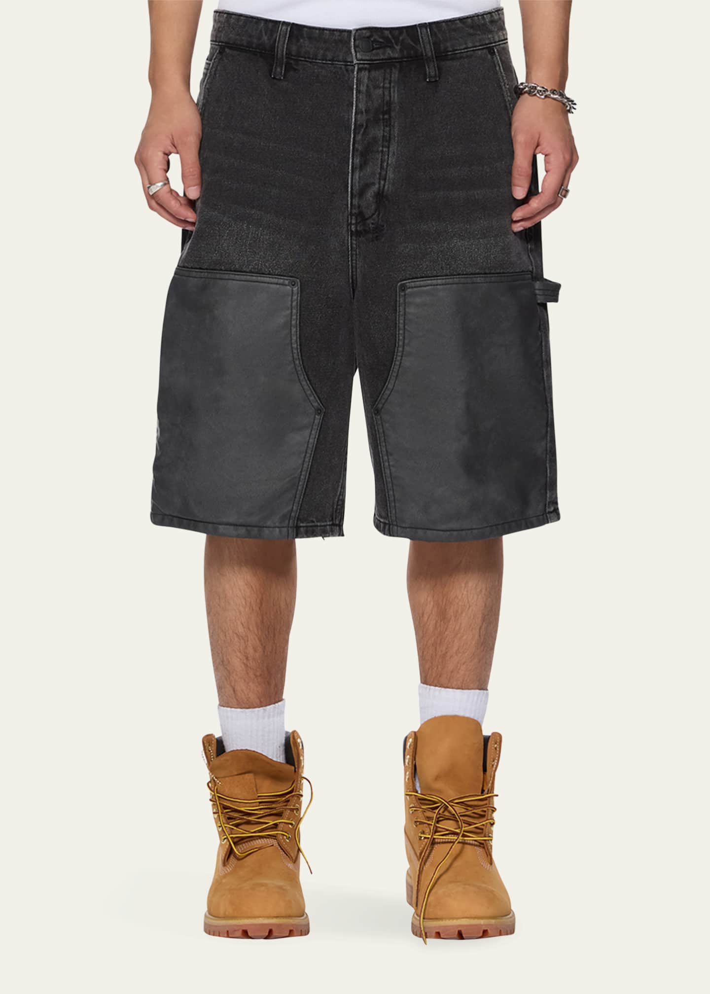 Ksubi Men's Maxx Operator Carpenter Shorts Image 3 of 3