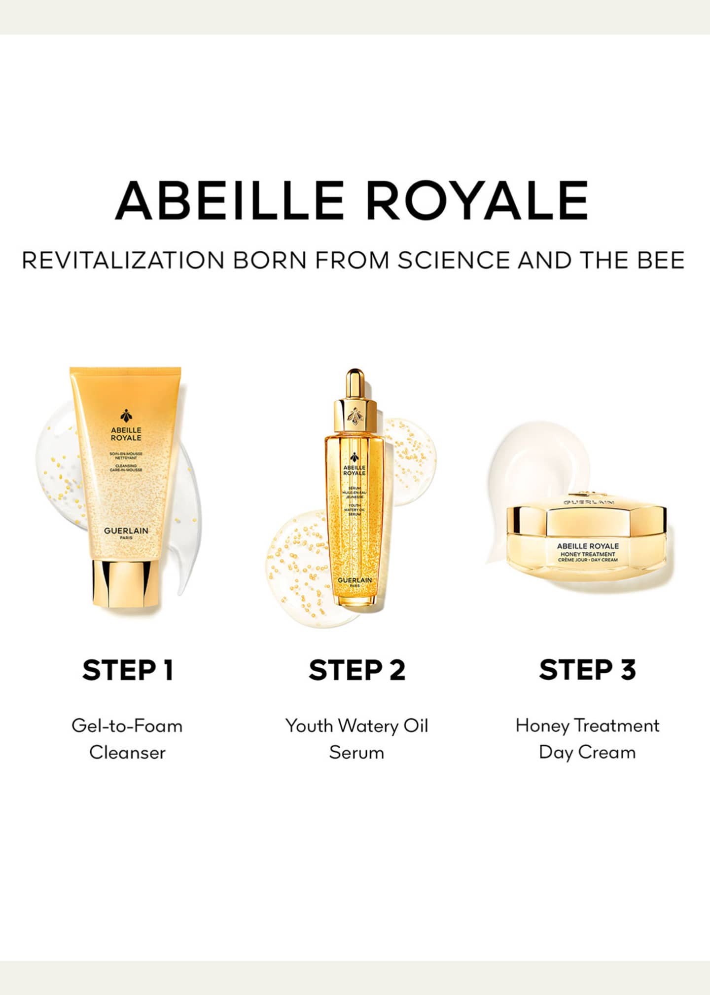Guerlain Limited Edition Abeille Royale Anti-Aging Youth Watery Oil Serum Set Image 2 of 5