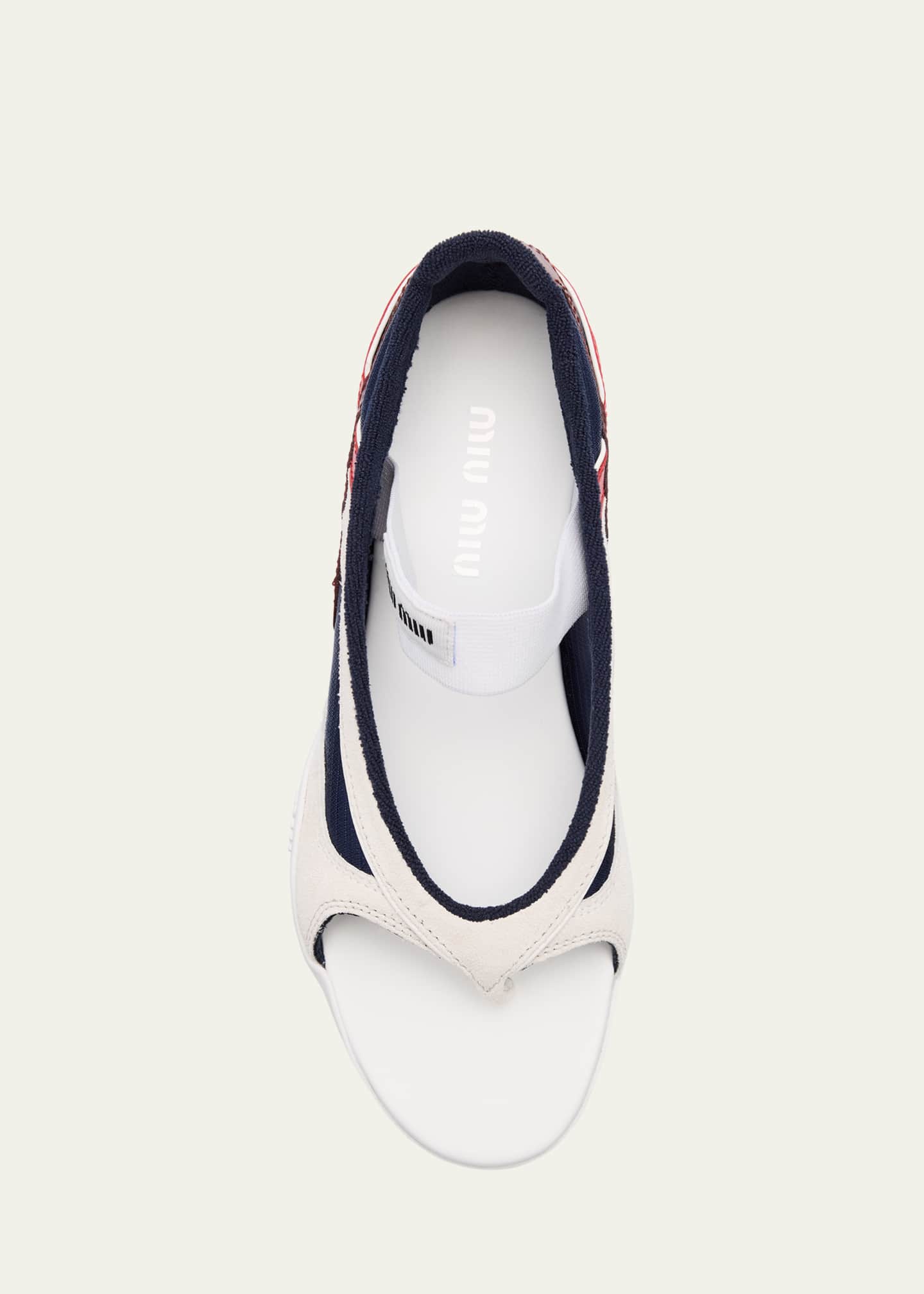 Colorblock Tech Thong Sneakers