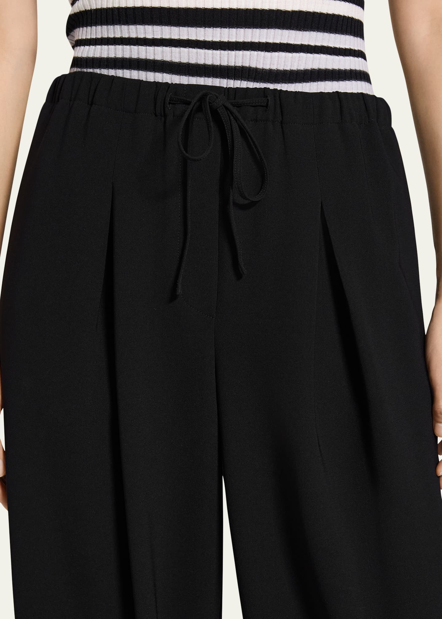 Theory Pleated Casual Drawstring Pants Image 5 of 5