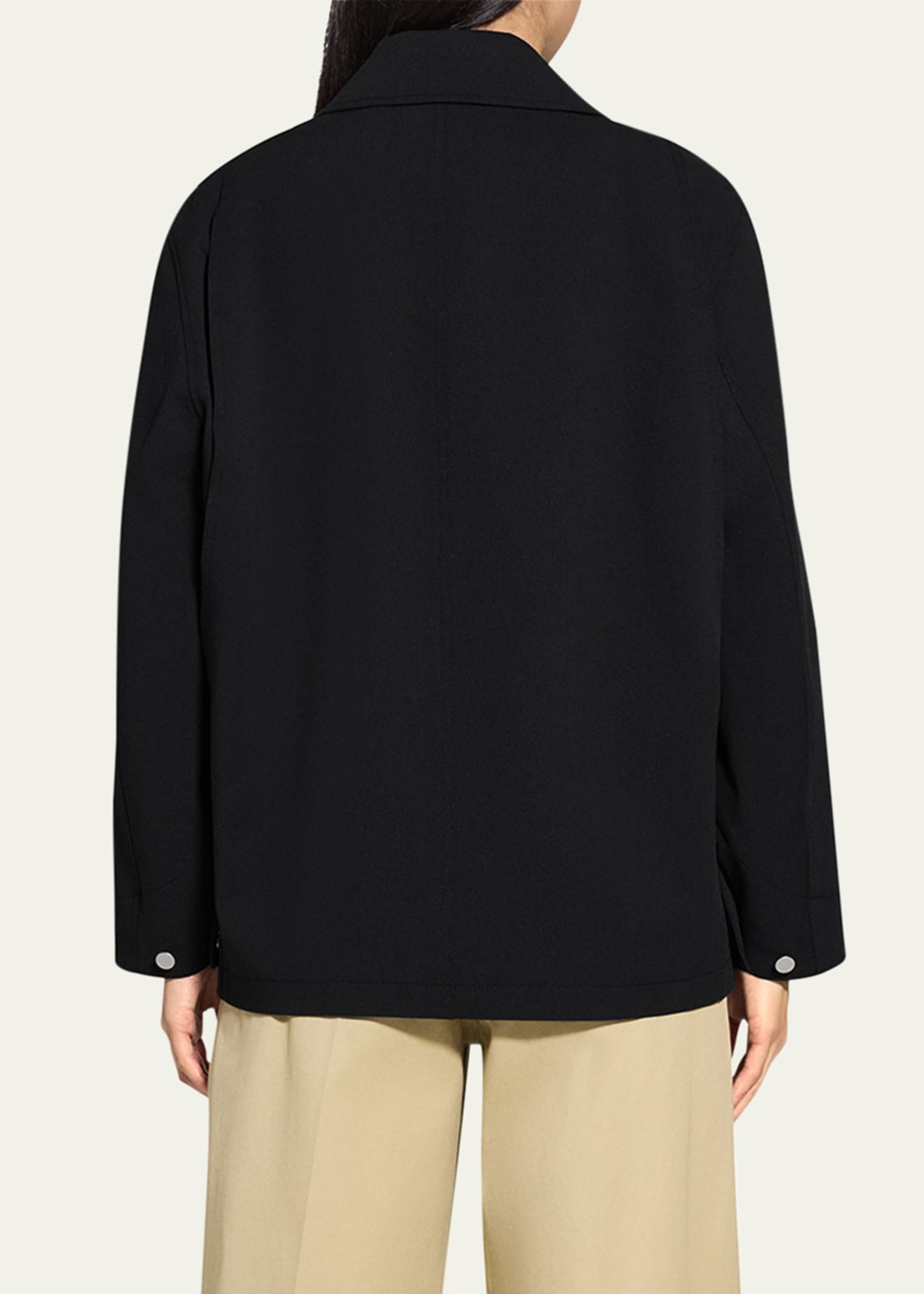 Theory Oversized Utility Jacket Image 3 of 5