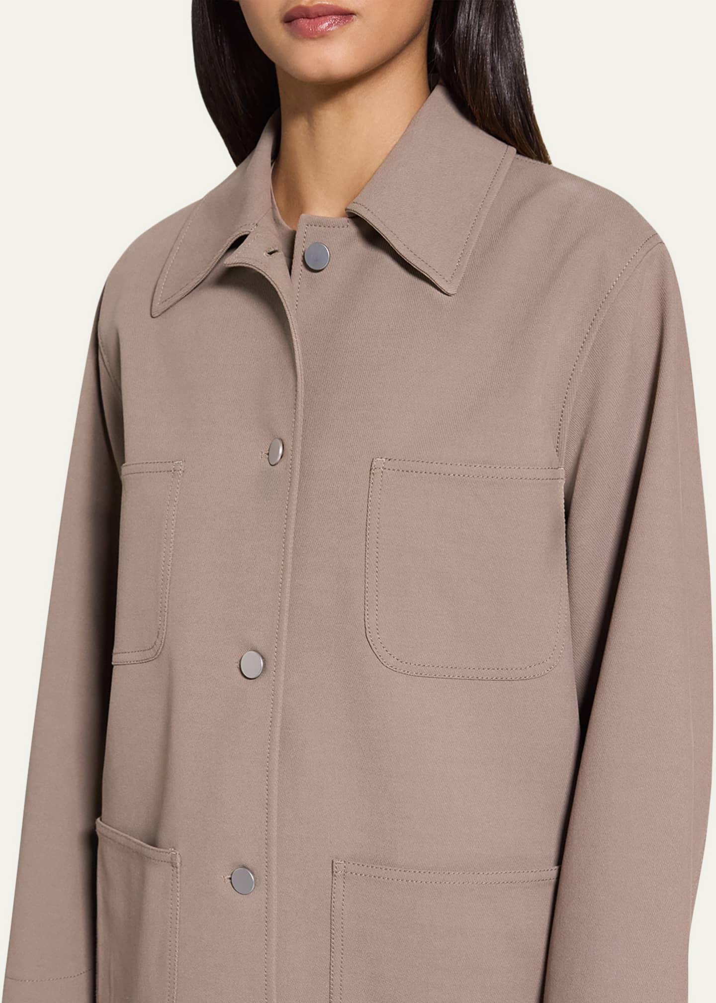 Theory Oversized Utility Jacket Image 5 of 5