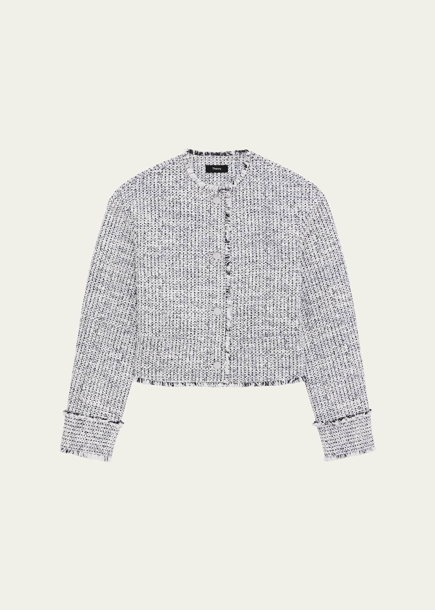 Theory Tailored Tweed Jacket Image 1 of 3