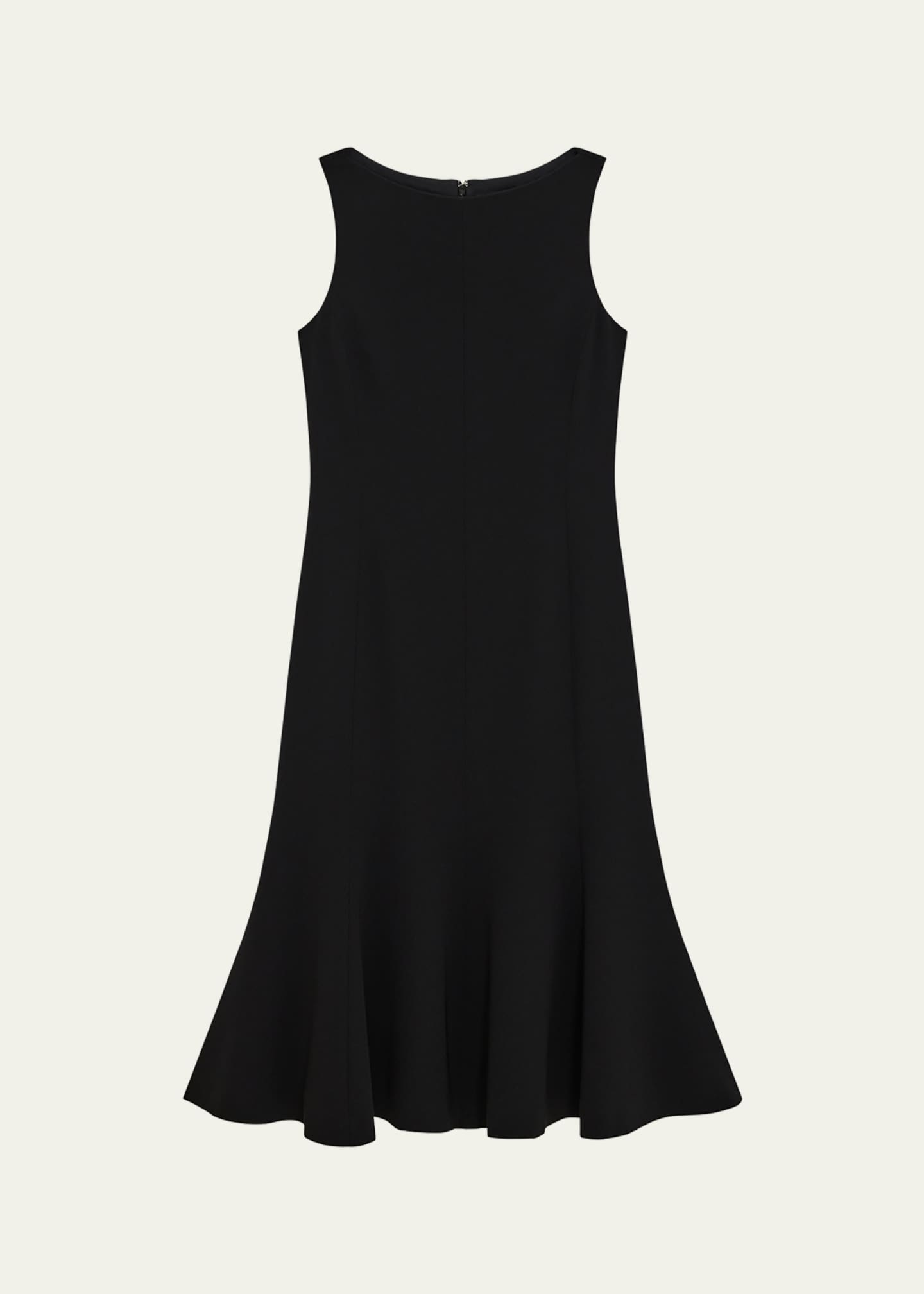 Theory Sleeveless Mermaid Midi Dress Image 1 of 5