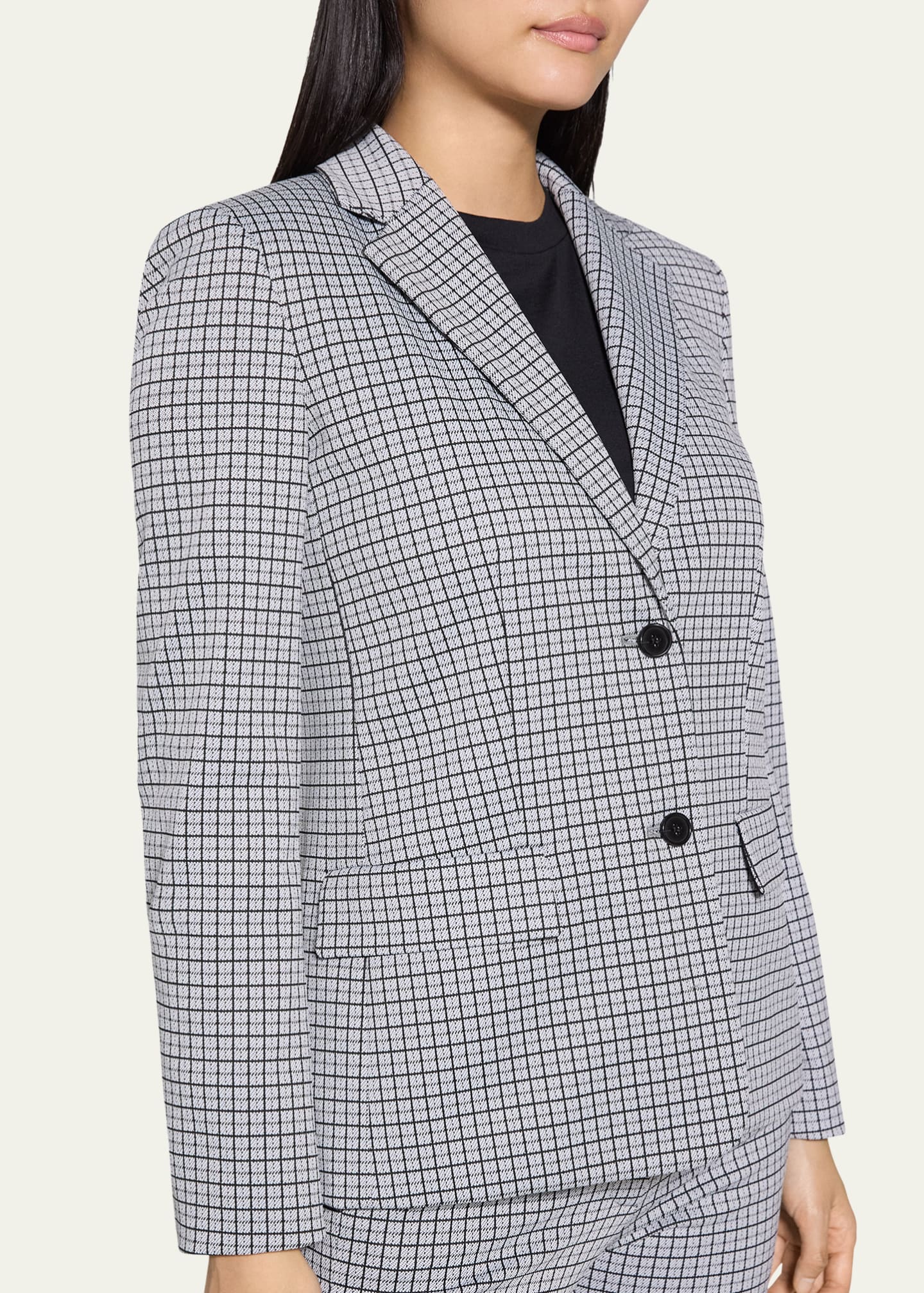 Theory Single-Breasted Two-Button Blazer Image 5 of 5