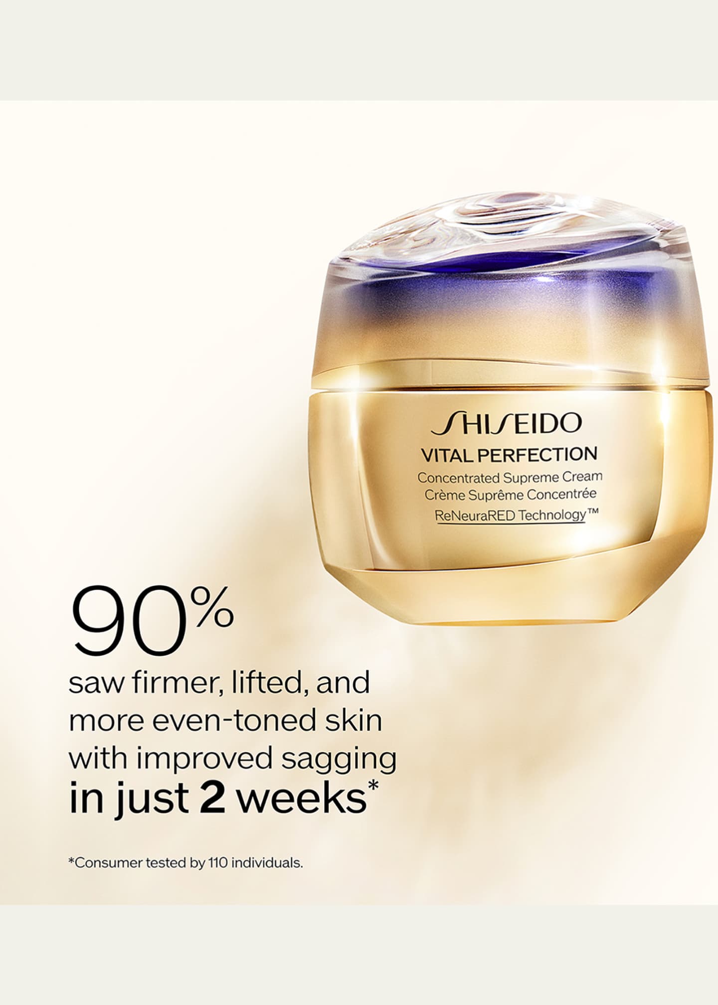 Shiseido Vital Perfection Concentrated Supreme Cream, 1.7 oz. Image 4 of 5