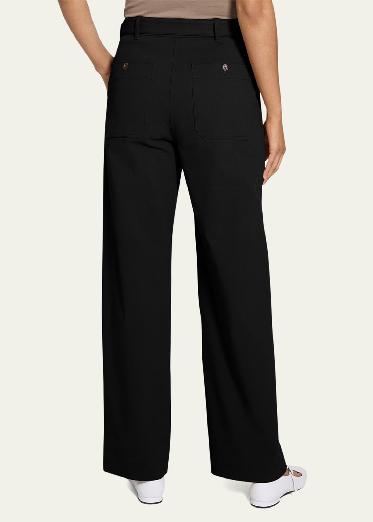 Theory Twill Utility Pants Image 3 of 5