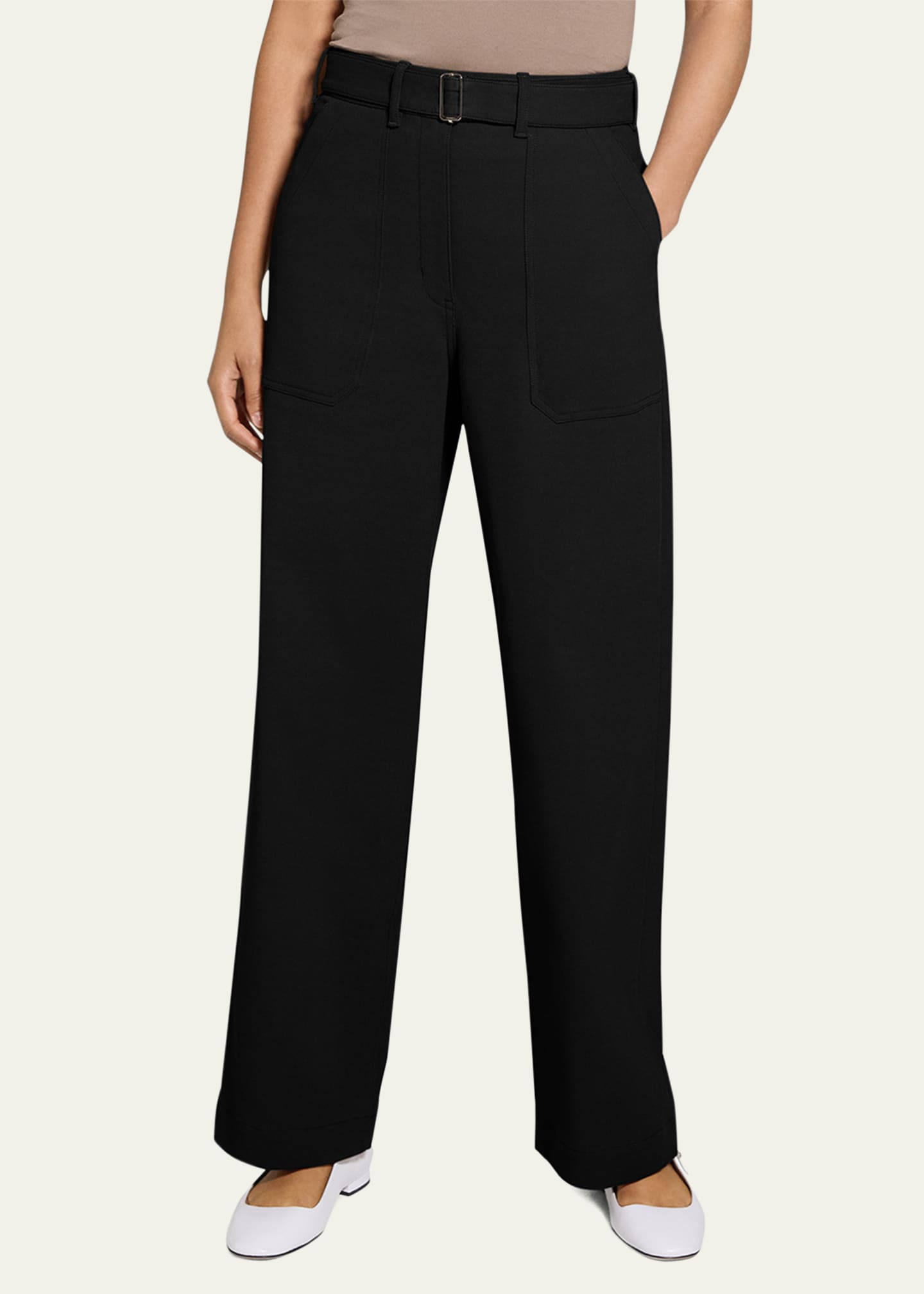 Theory Twill Utility Pants Image 4 of 5