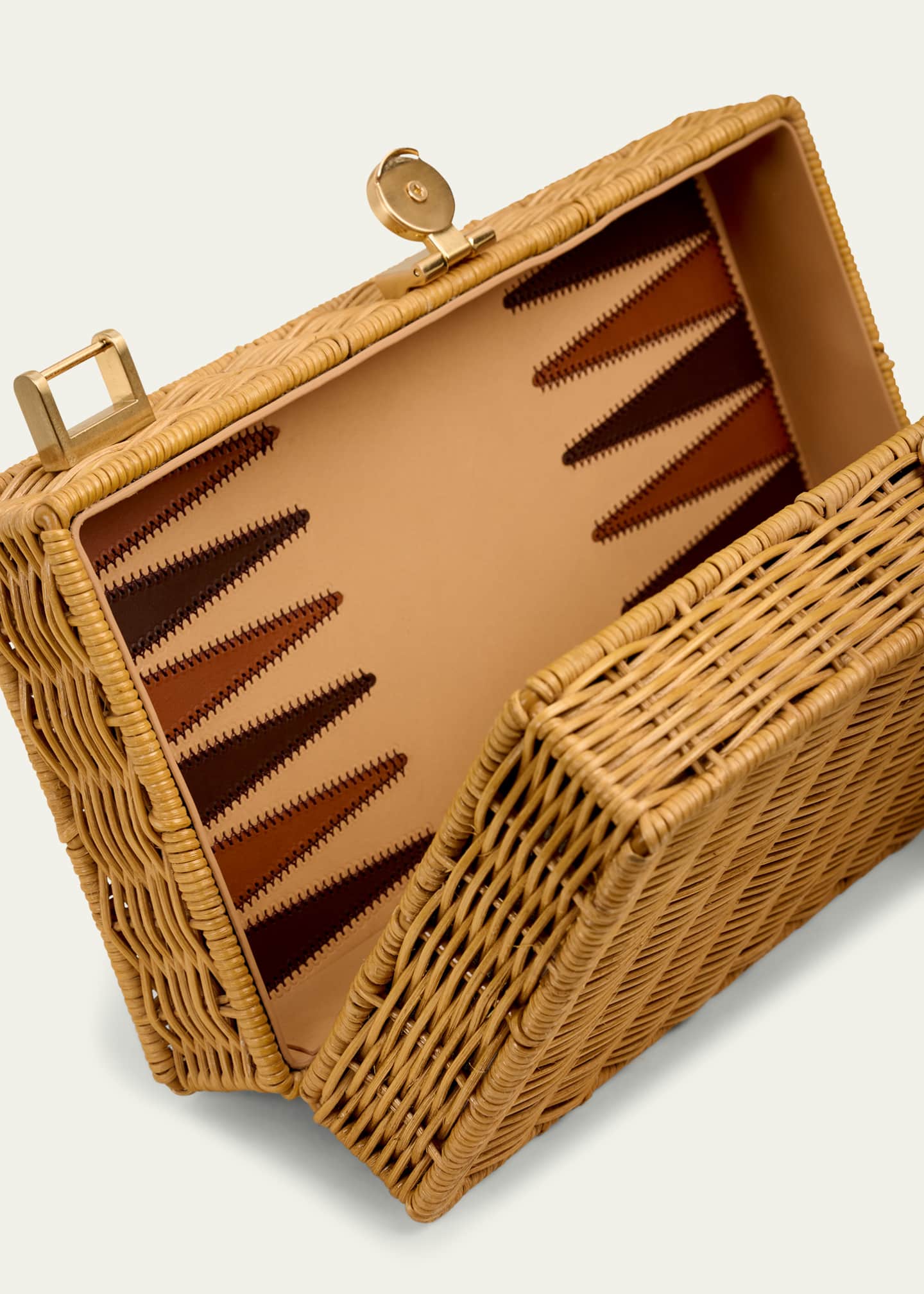 Cult Gaia The Backgammon Clutch Bag Image 4 of 4