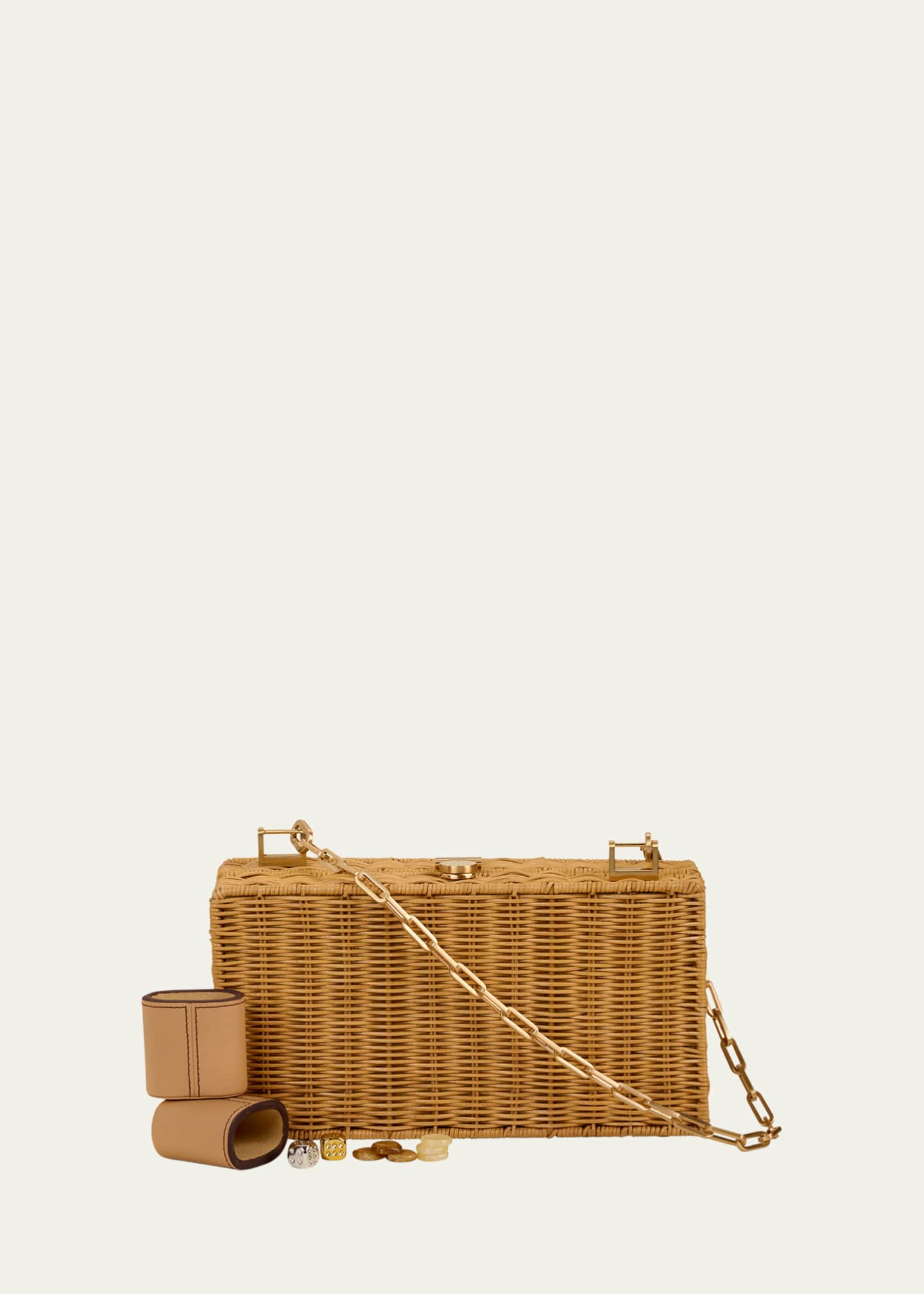 Cult Gaia The Backgammon Clutch Bag Image 1 of 4