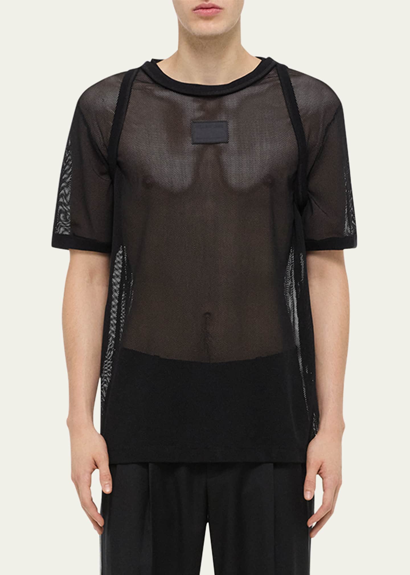 Men's Sheer Stretch Mesh T-Shirt