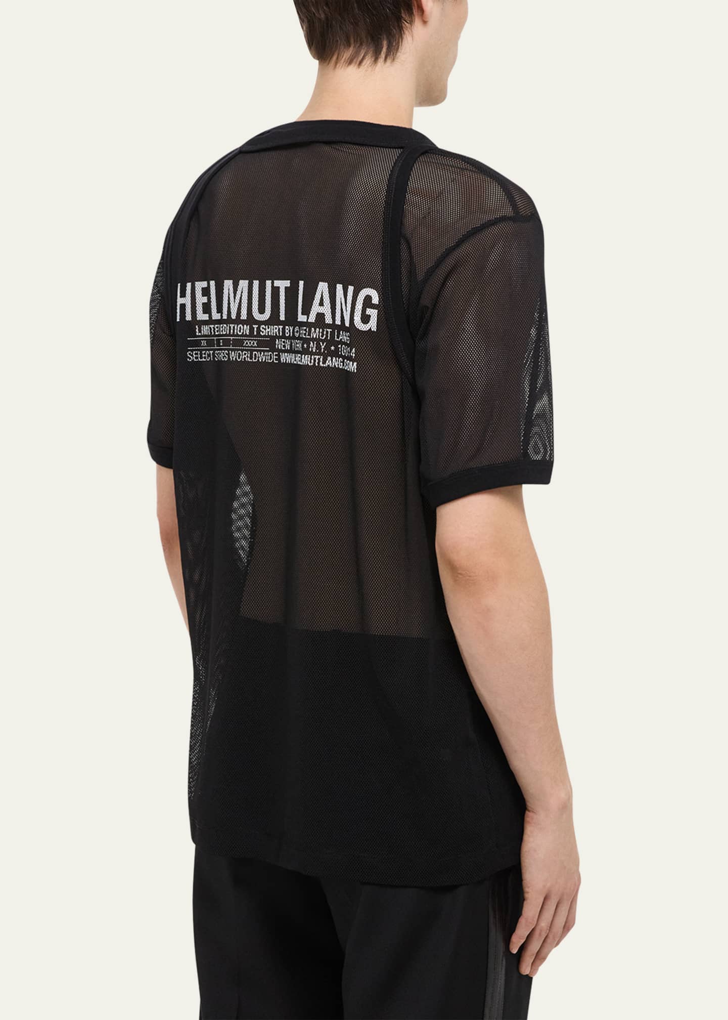 Men's Sheer Stretch Mesh T-Shirt