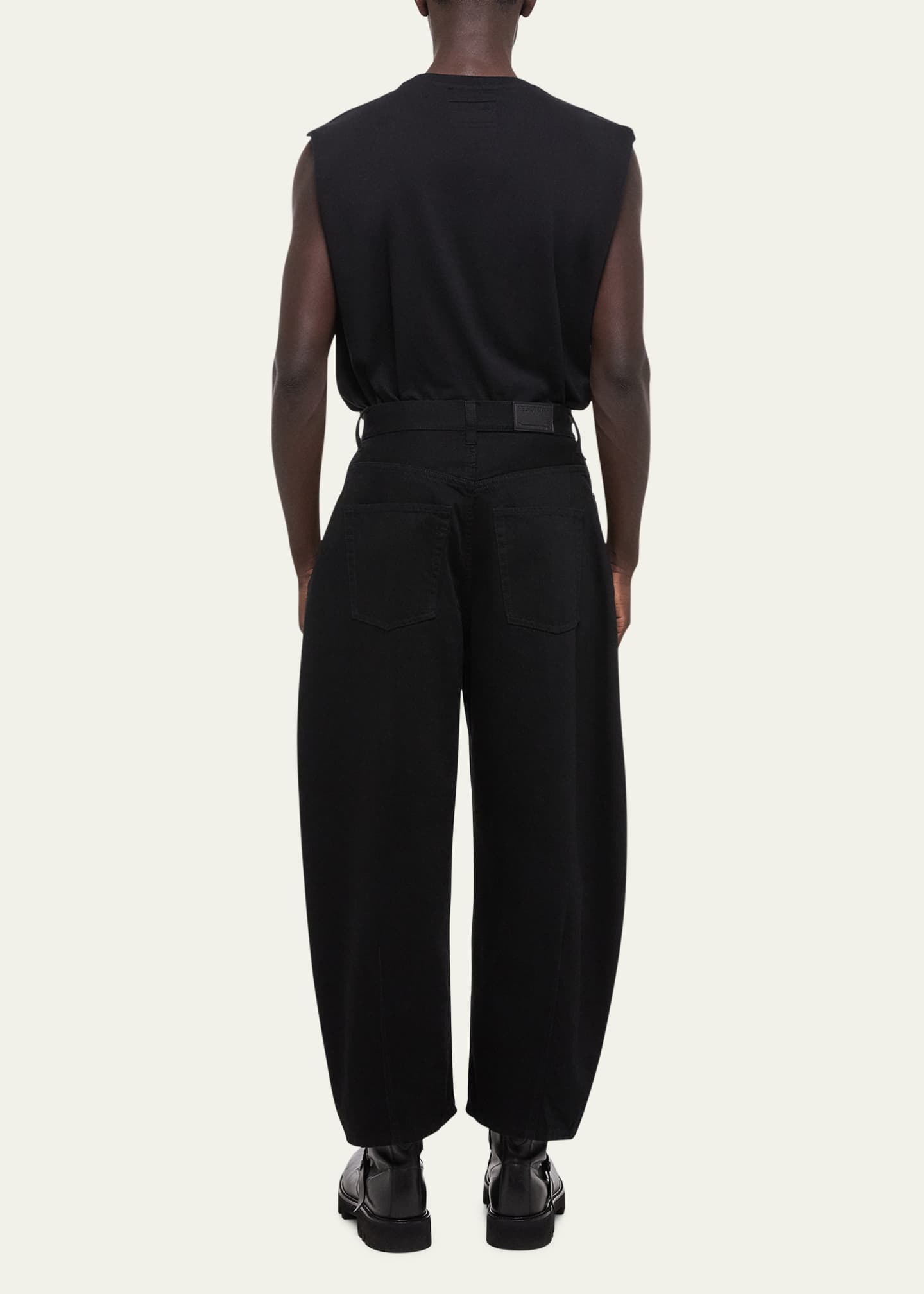 Helmut Lang Men's Denim Cocoon Pants Image 3 of 5