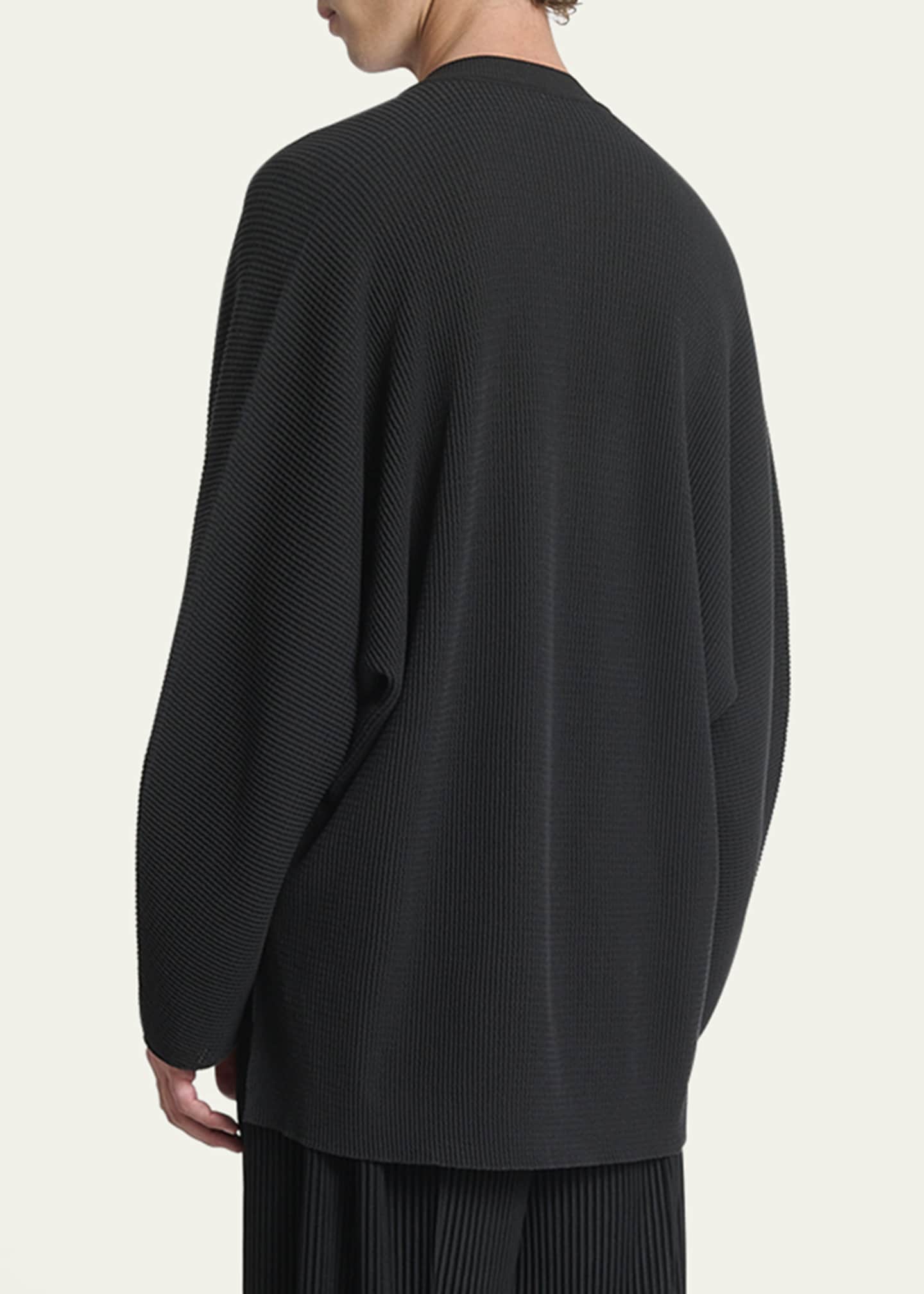 Homme Plisse Issey Miyake Men's Tight Twist Cotton Knit