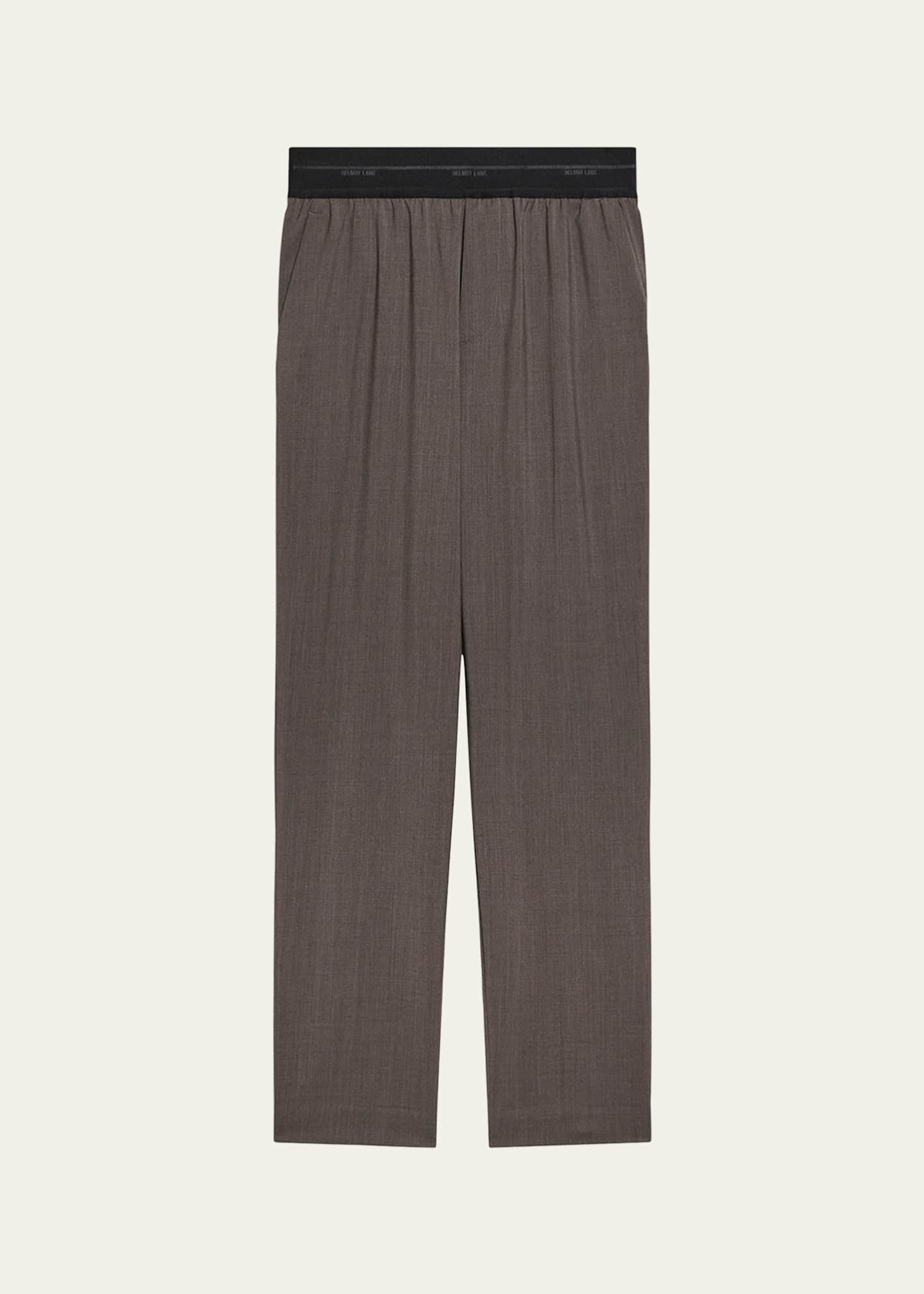 Helmut Lang Men's Tapered Pull-On Trousers Image 1 of 5