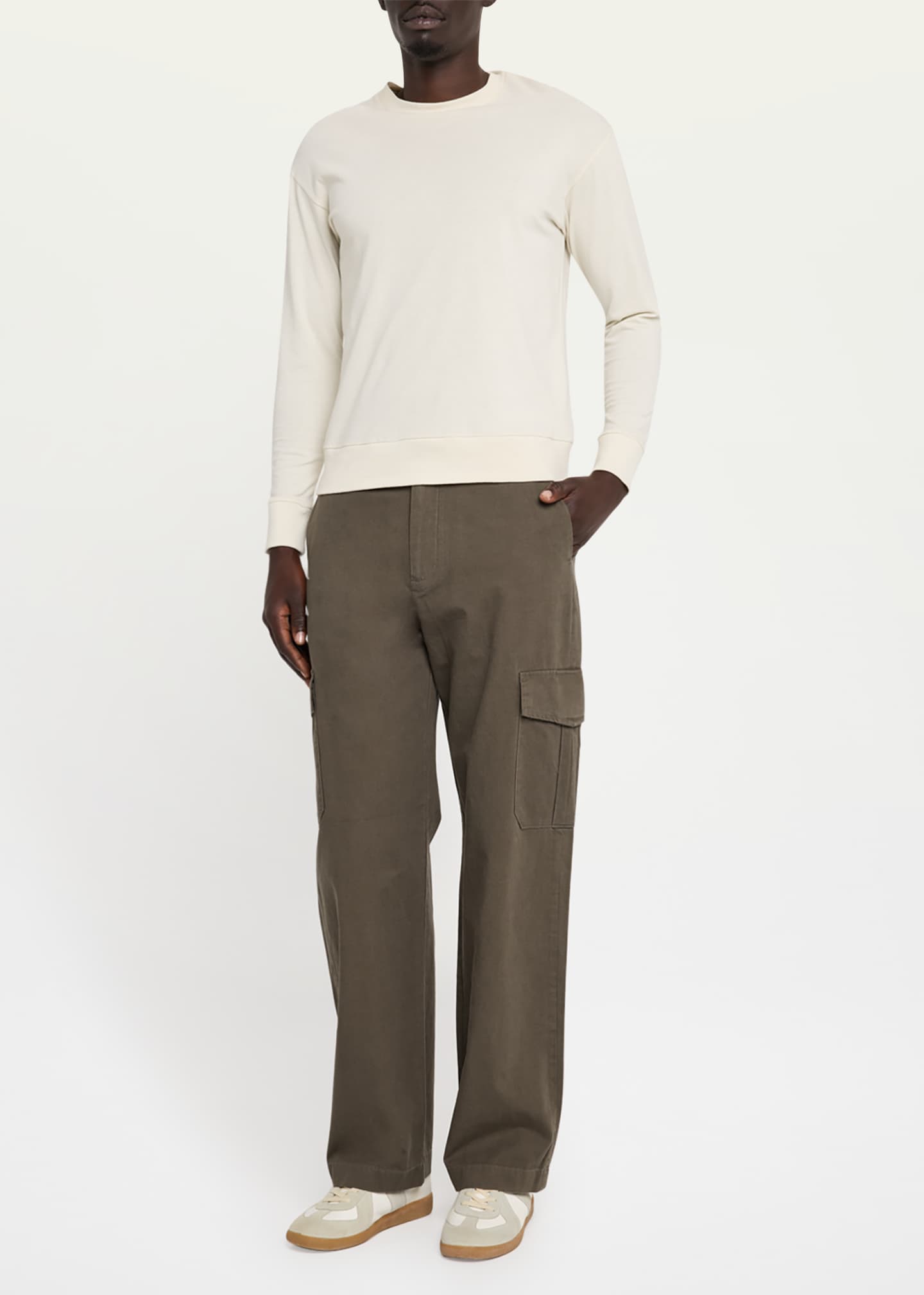 Vince Men's Cotton-Linen Cargo Pants Image 2 of 5