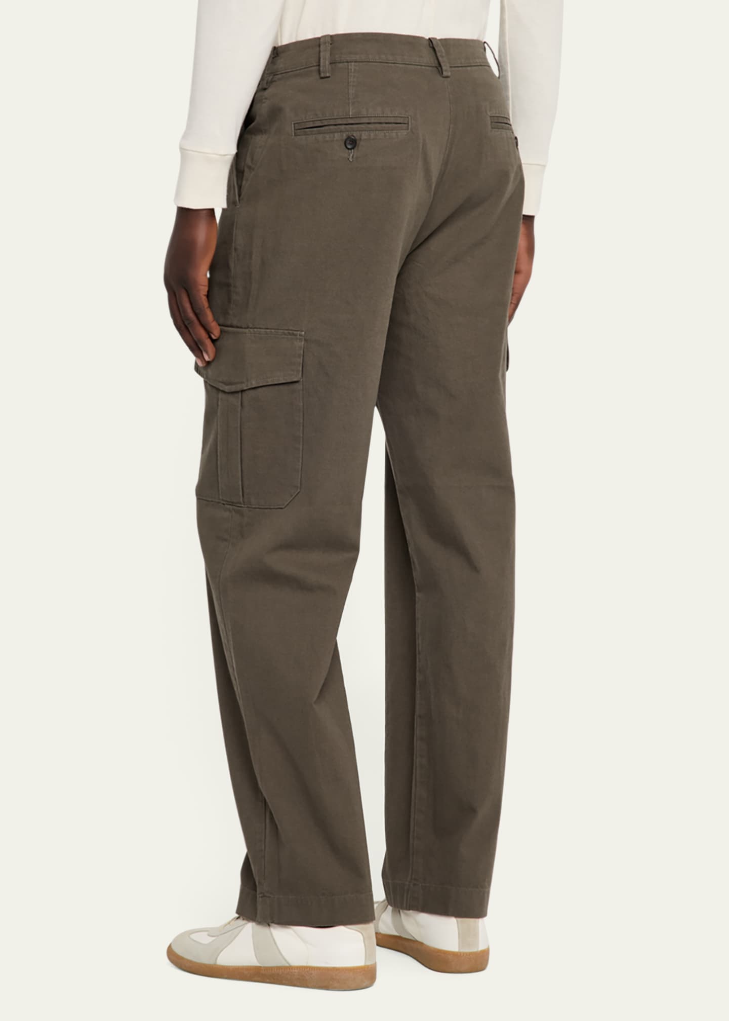 Vince Men's Cotton-Linen Cargo Pants Image 3 of 5