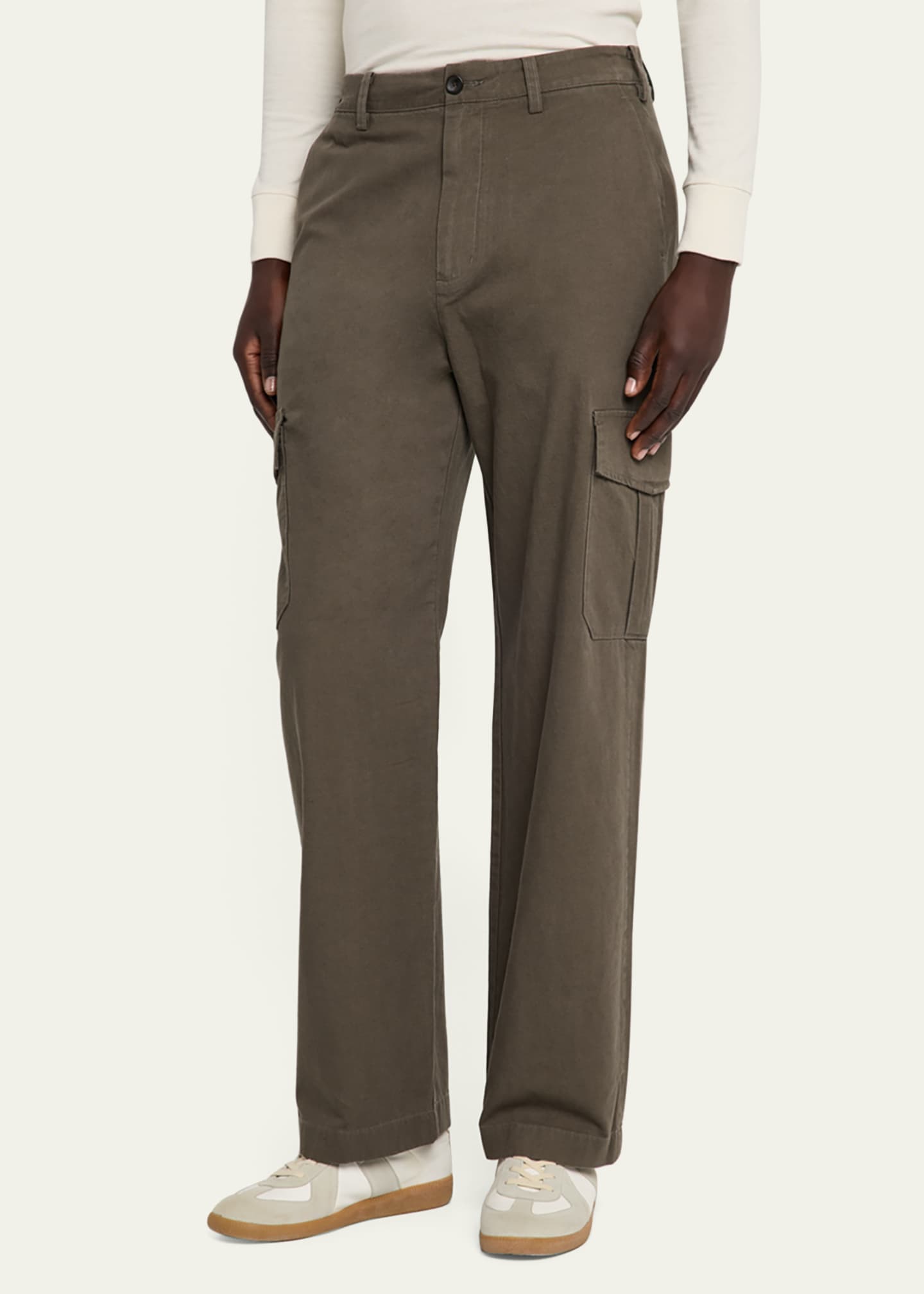 Vince Men's Cotton-Linen Cargo Pants Image 4 of 5