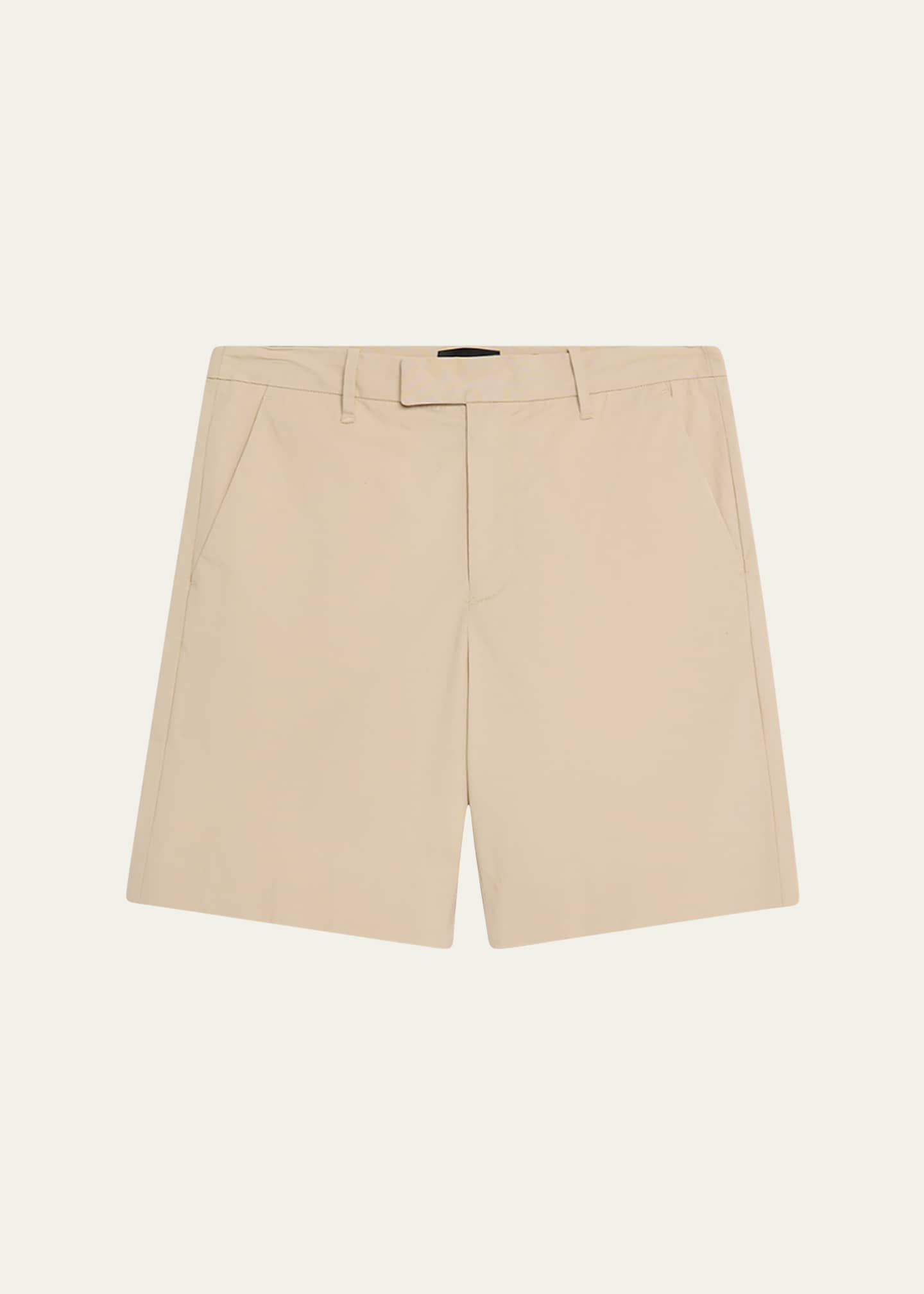 Vince Men's Italian Cotton Extended-Tab Shorts Image 1 of 4