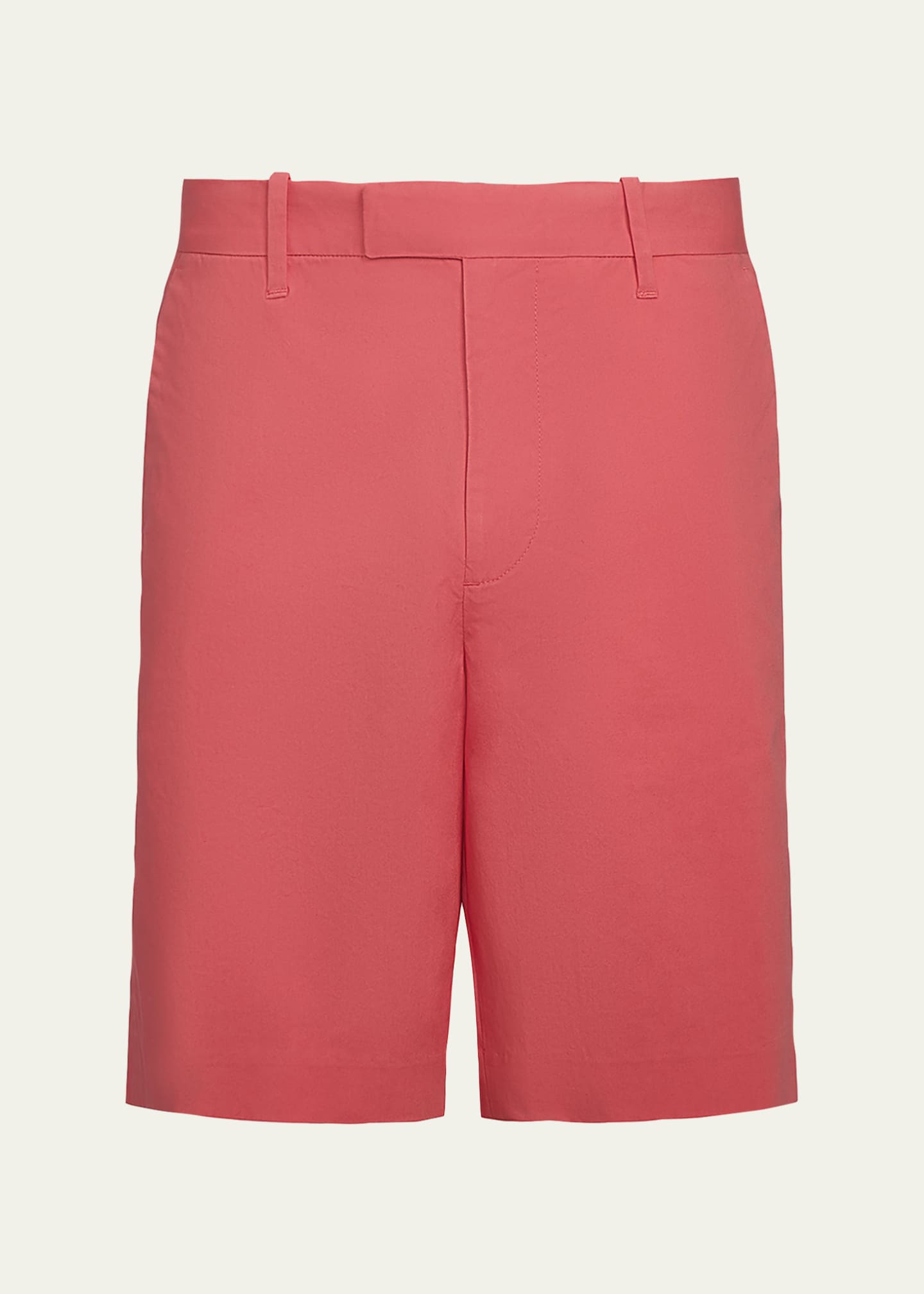 Vince Men's Italian Cotton Extended-Tab Shorts Image 1 of 4