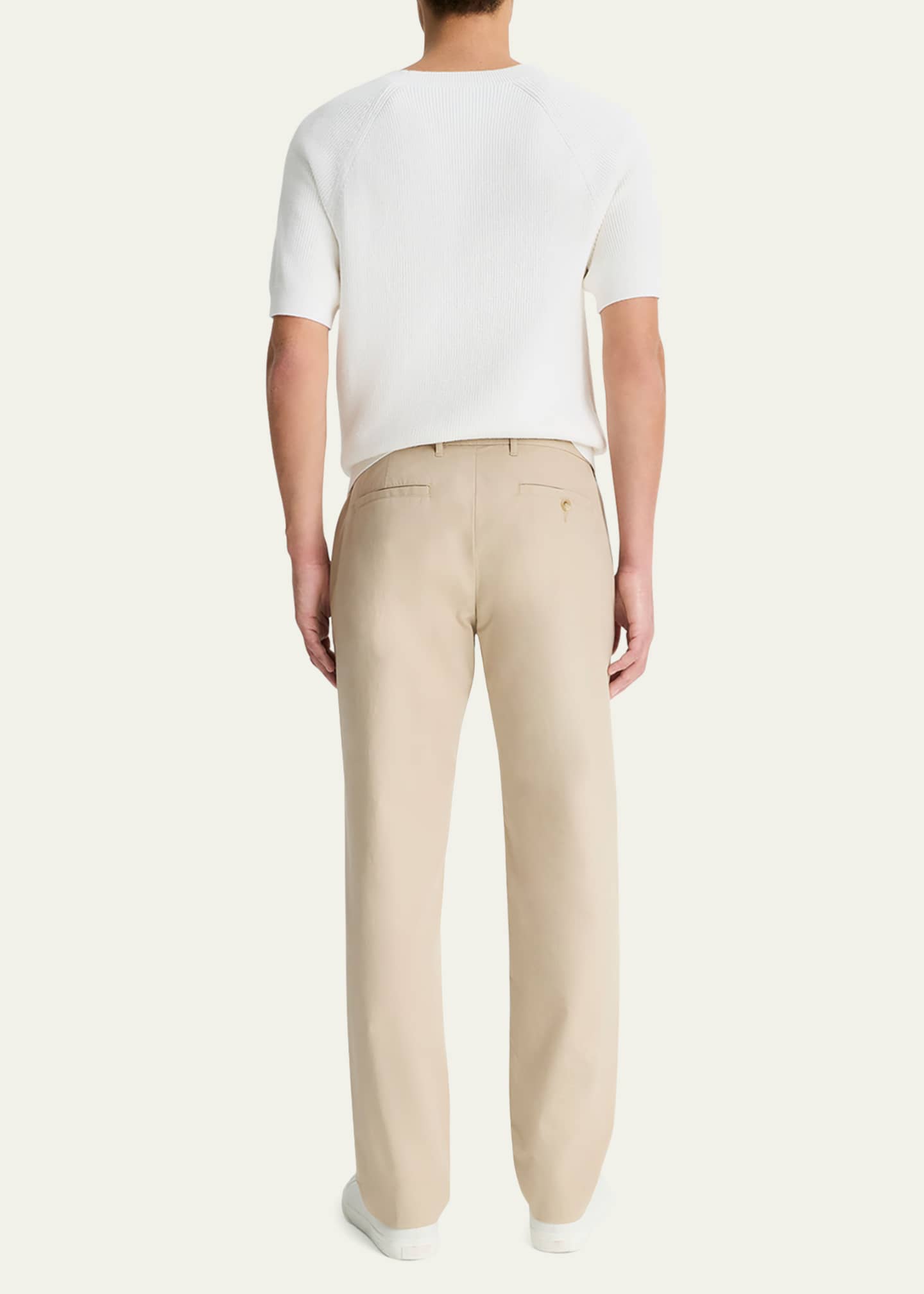 Vince Men's Extended-Tab Cotton Pants Image 3 of 4
