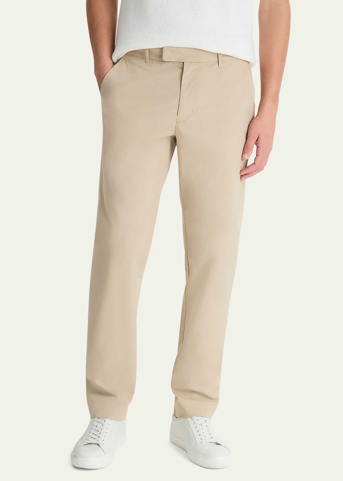 Vince Men's Extended-Tab Cotton Pants Image 4 of 4