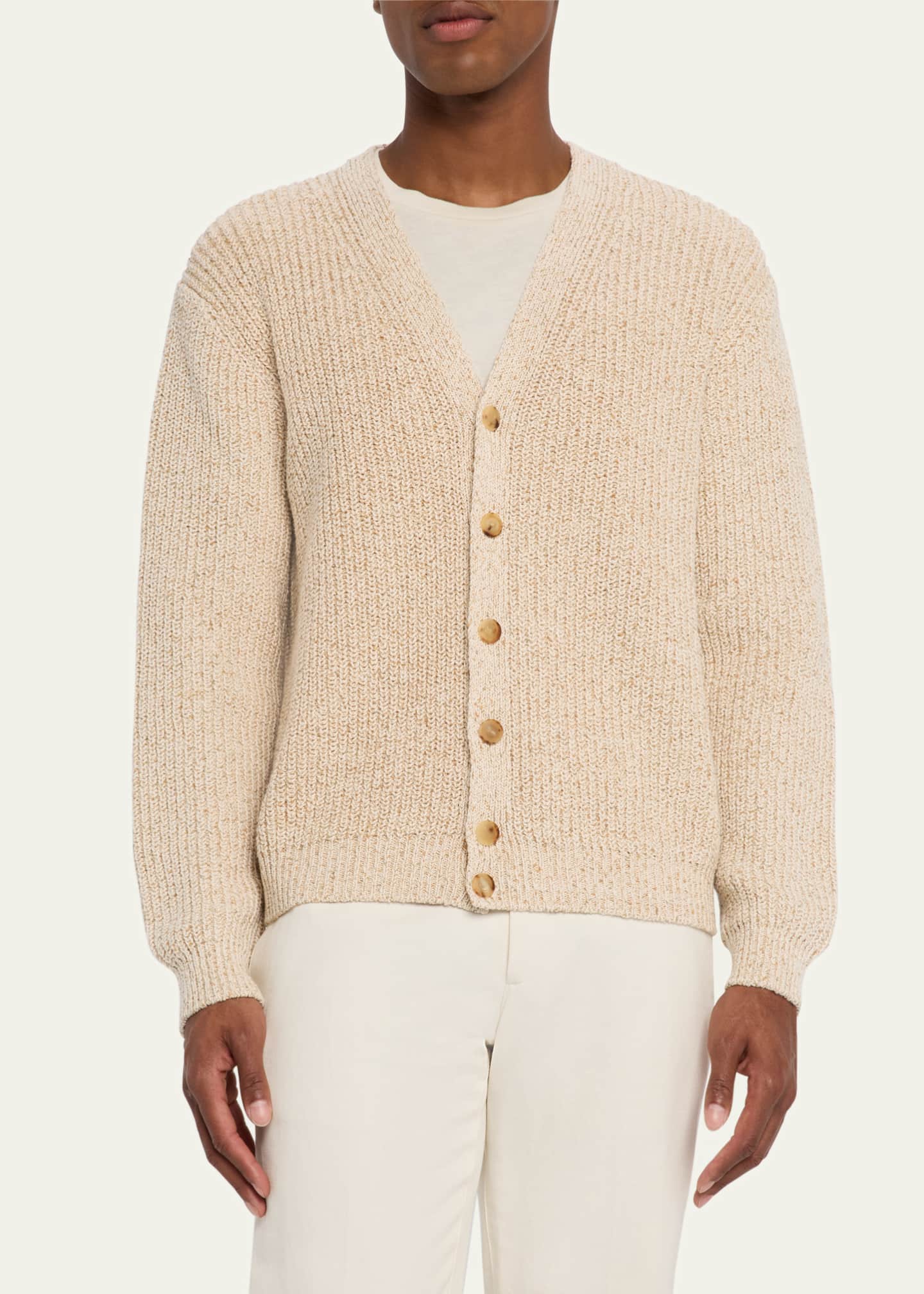 Loro Piana Men's Meina Cotton Cardigan - Bergdorf Goodman